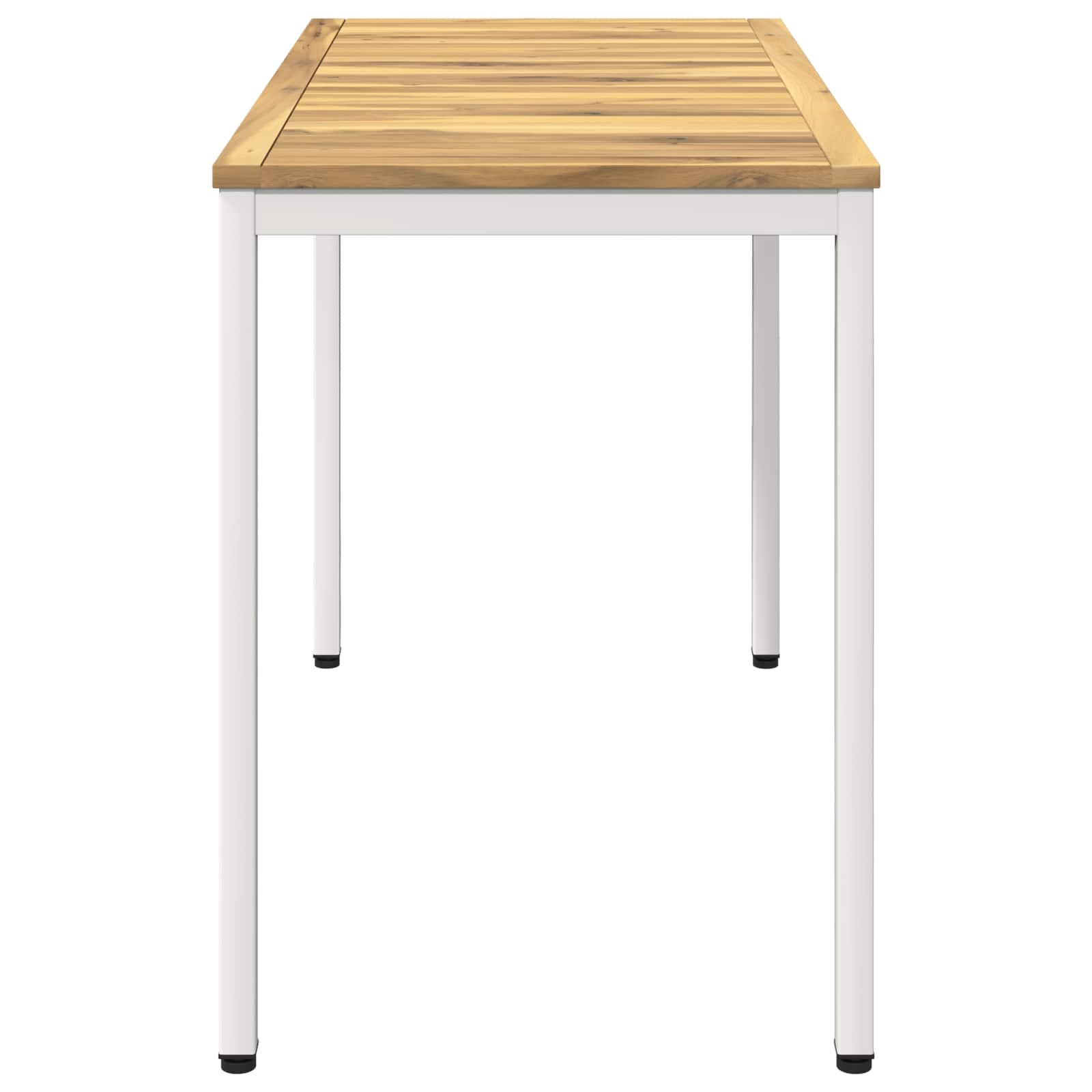 Sodo vakarienės stalas Balta 108,5 x 55 x 75 cm