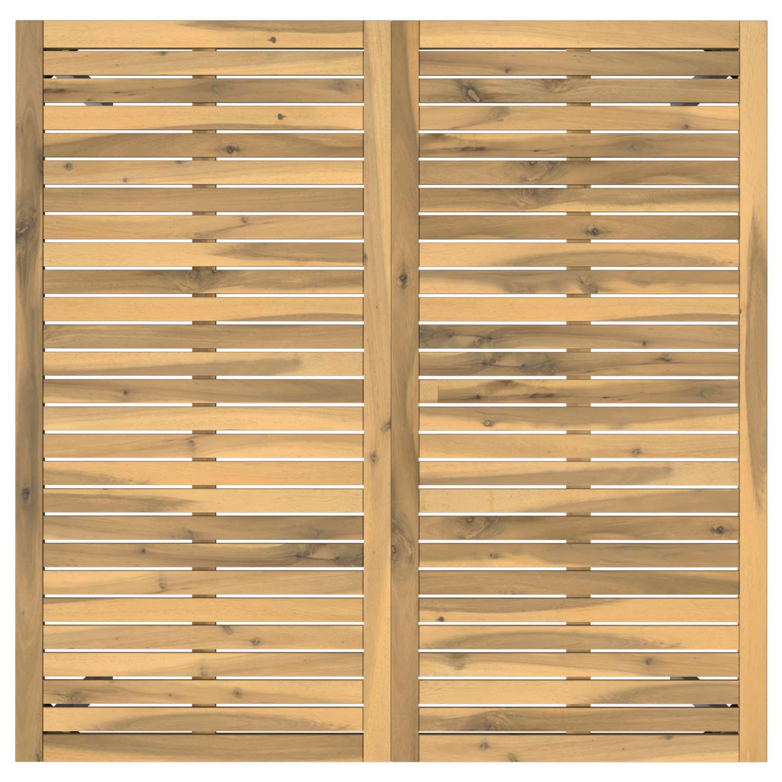 Sodo vakarienės stalas Balta 110 x 108,5 x 75 cm