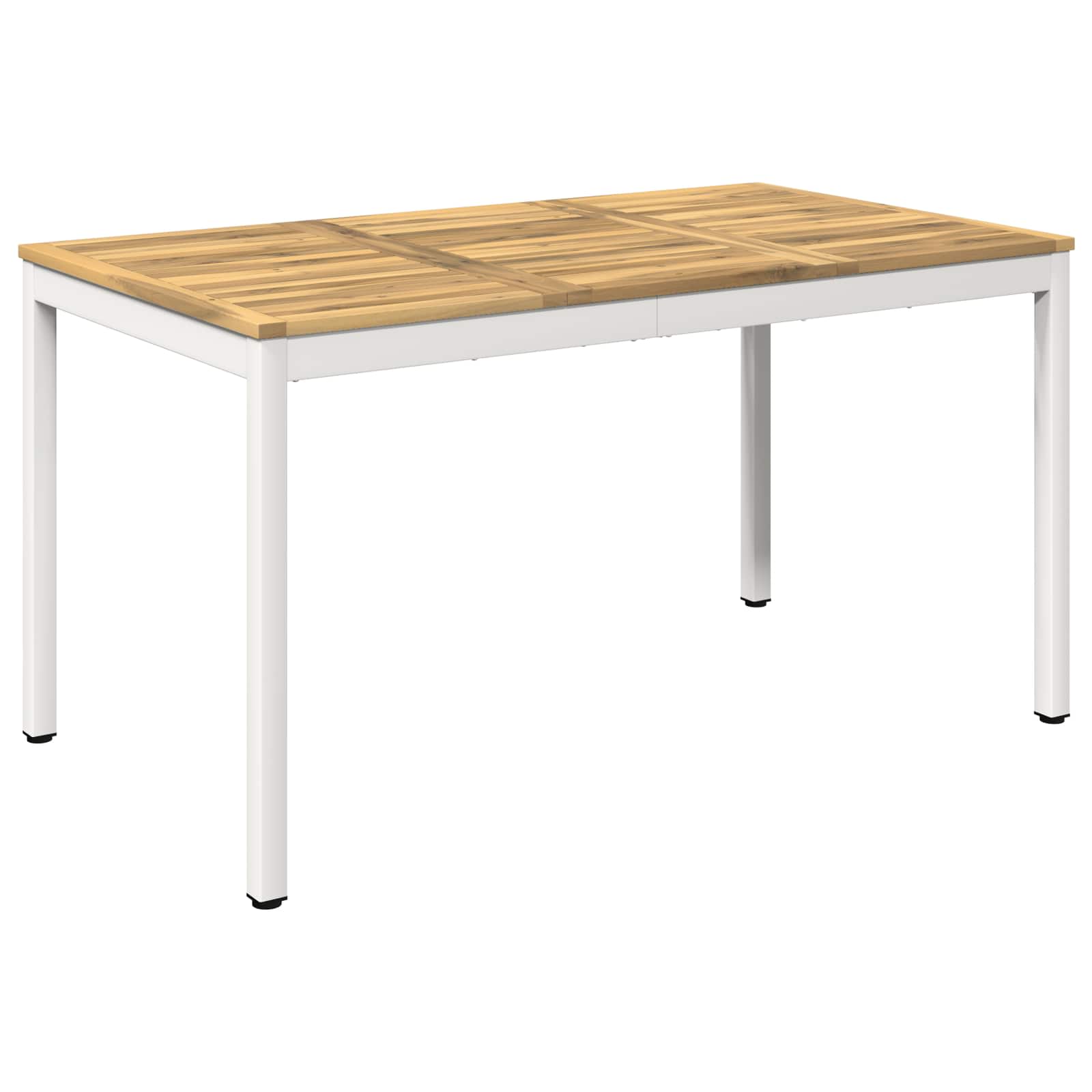 Sodo vakarienės stalas Balta 141 x 80,5 x 75 cm
