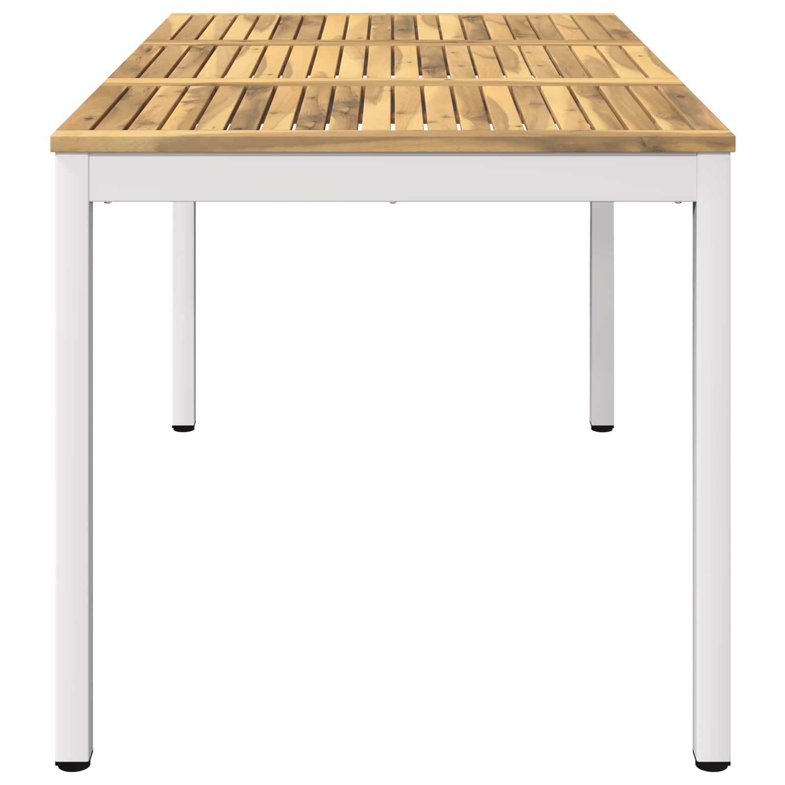 Sodo vakarienės stalas Balta 141 x 80,5 x 75 cm