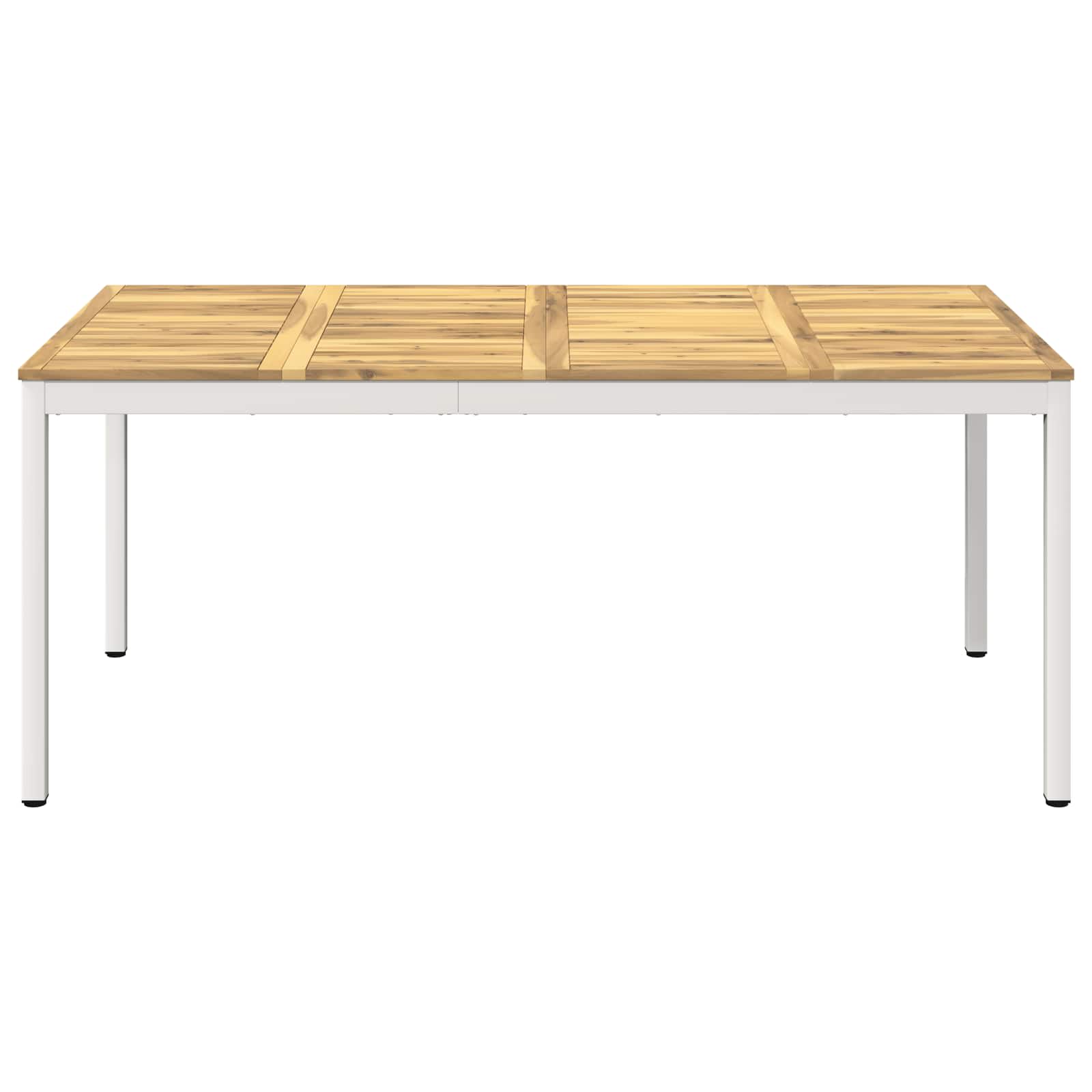 Sodo vakarienės stalas Balta 147 x 88,5 x 75 cm