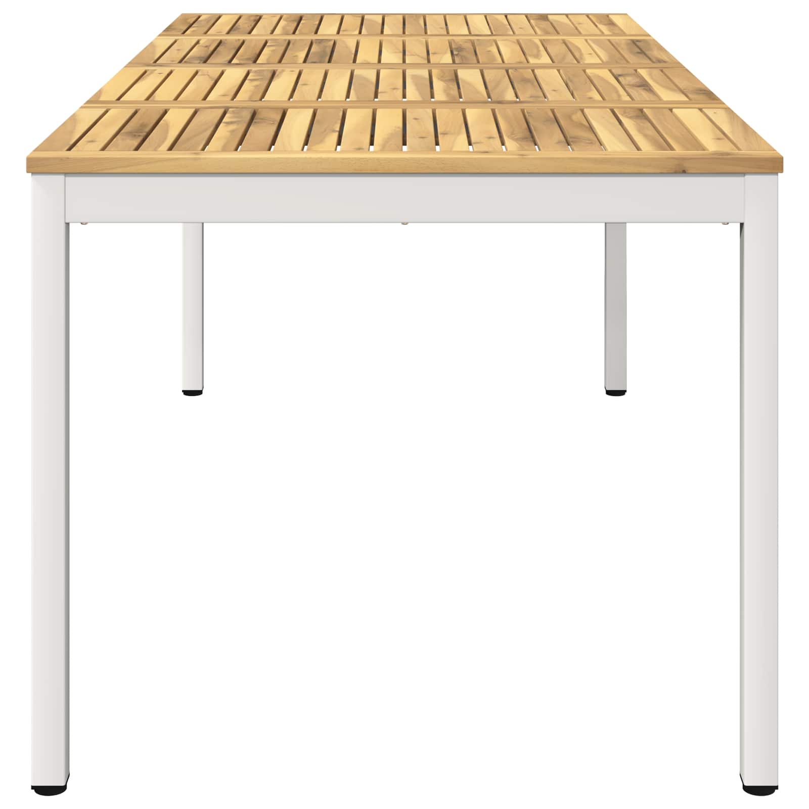 Sodo vakarienės stalas Balta 147 x 88,5 x 75 cm