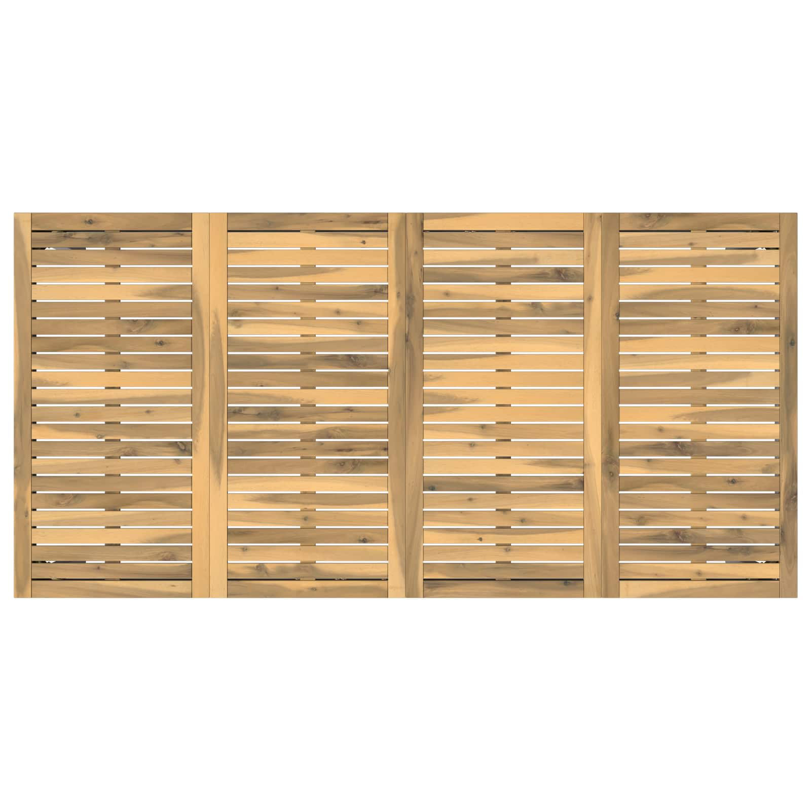 Sodo vakarienės stalas Balta 147 x 88,5 x 75 cm