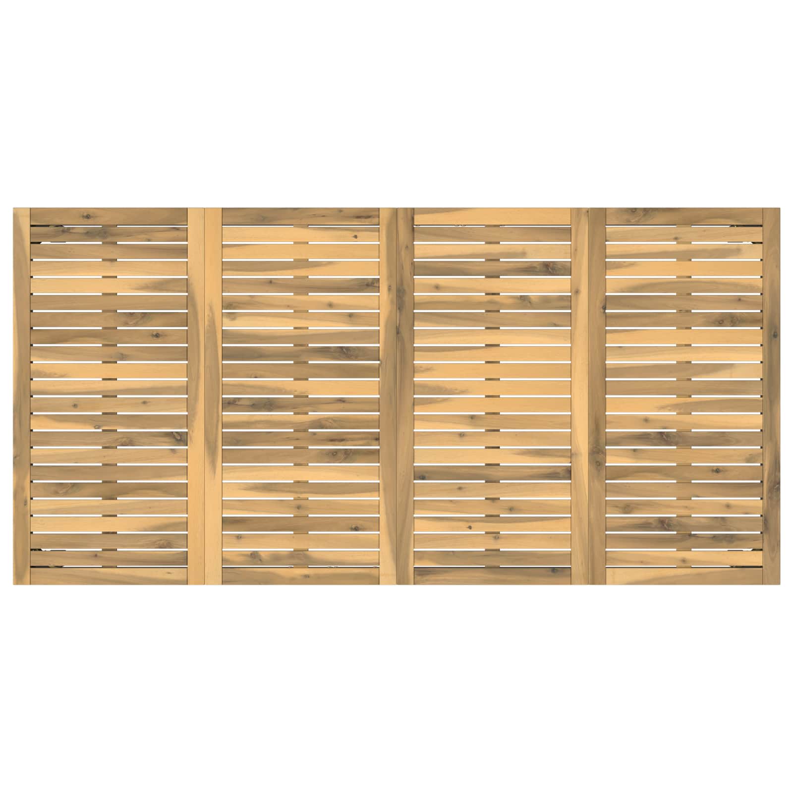 Sodo vakarienės stalas Balta ir juoda 180 x 88,5 x 75 cm