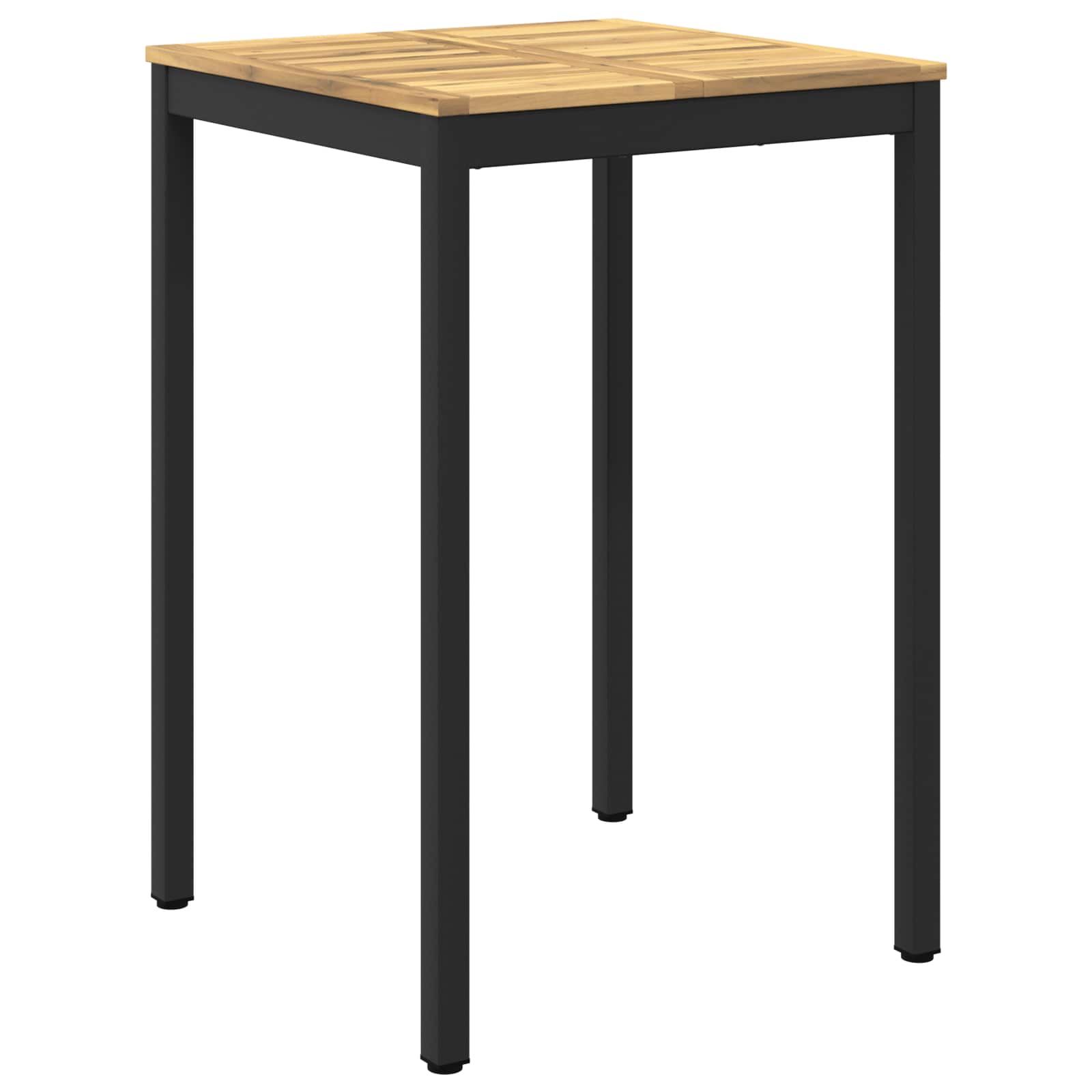 Sodo Baro Stalas Balta ir juoda 70 x 68,5 x 105 cm