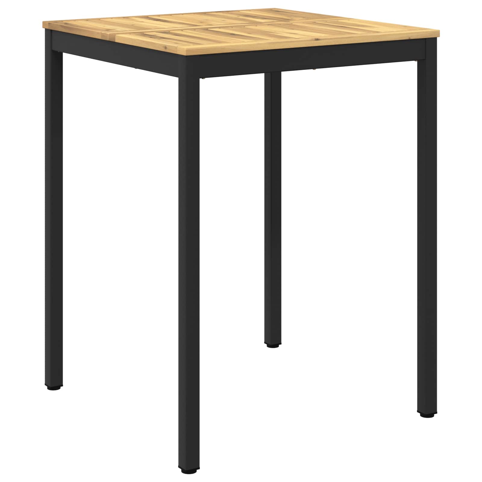 Sodo Baro Stalas Balta ir juoda 80 x 80,5 x 105 cm