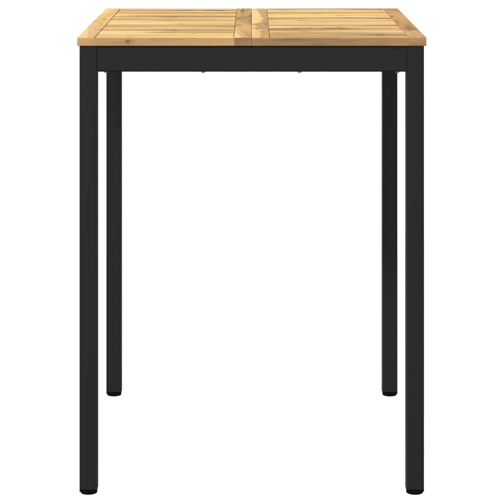Sodo Baro Stalas Balta ir juoda 80 x 80,5 x 105 cm