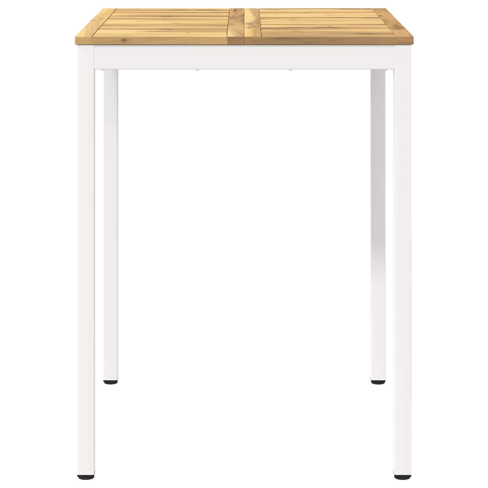 Sodo Baro Stalas Balta 80 x 80,5 x 105 cm