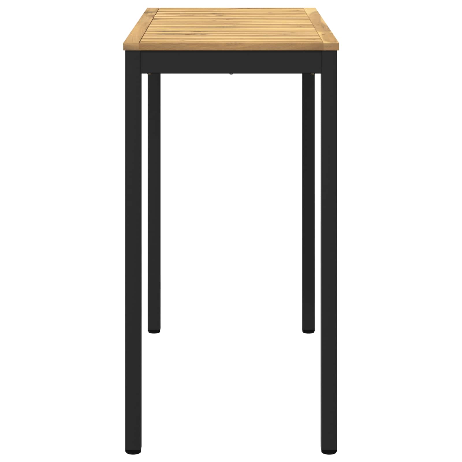 Sodo Baro Stalas Balta ir juoda 108,5 x 55 x 105 cm