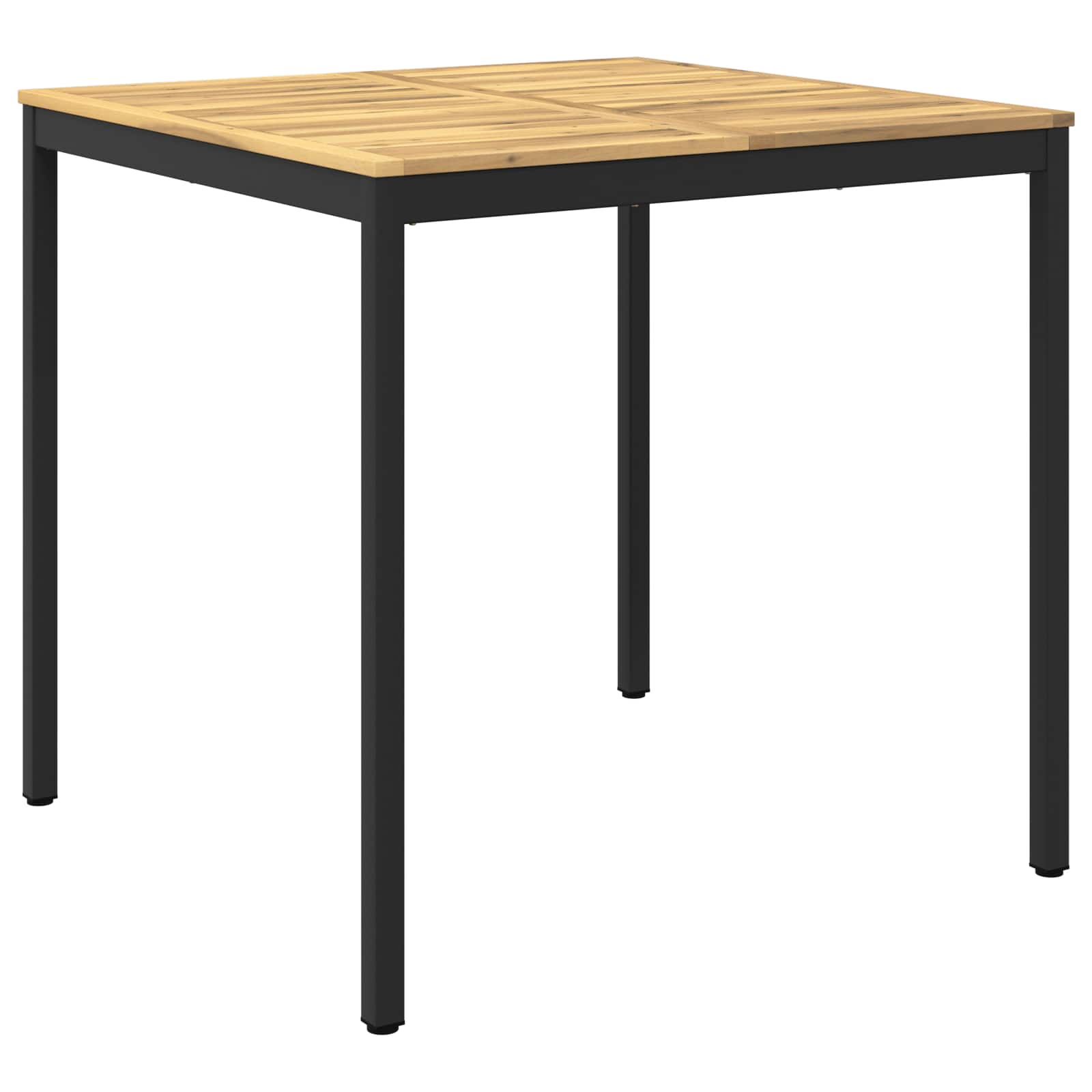 Sodo Baro Stalas Balta ir juoda 110 x 108,5 x 105 cm