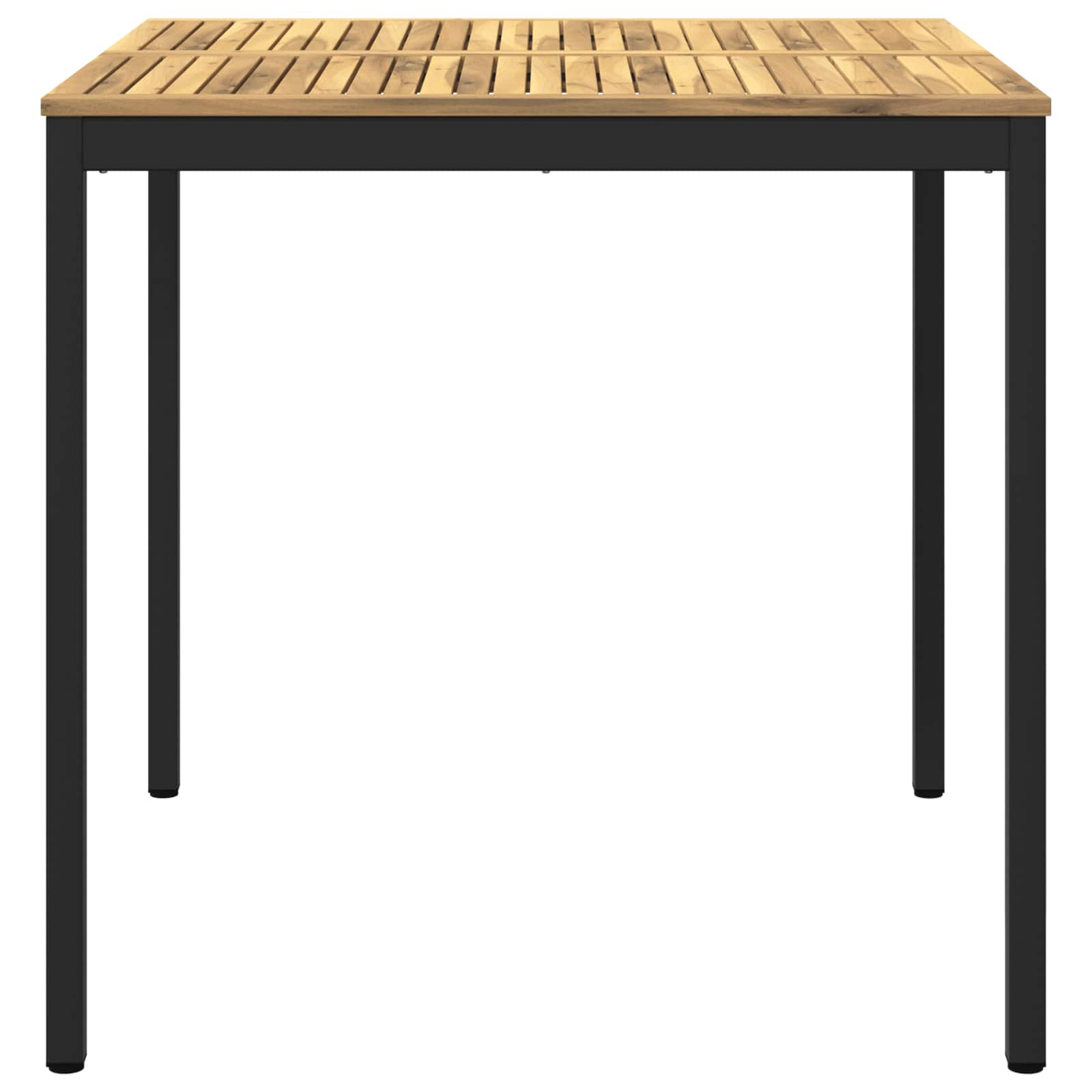 Sodo Baro Stalas Balta ir juoda 110 x 108,5 x 105 cm