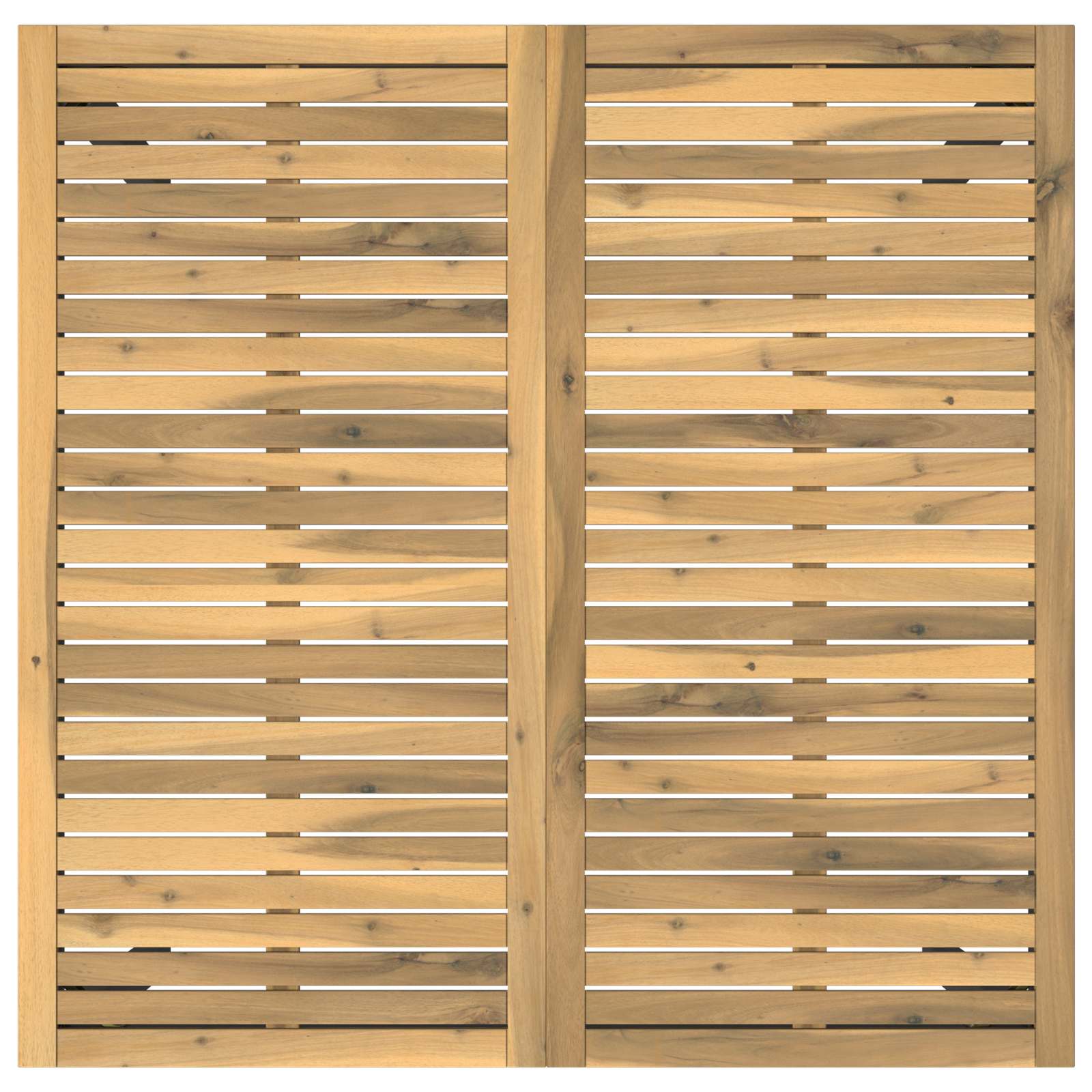 Sodo Baro Stalas Balta ir juoda 110 x 108,5 x 105 cm