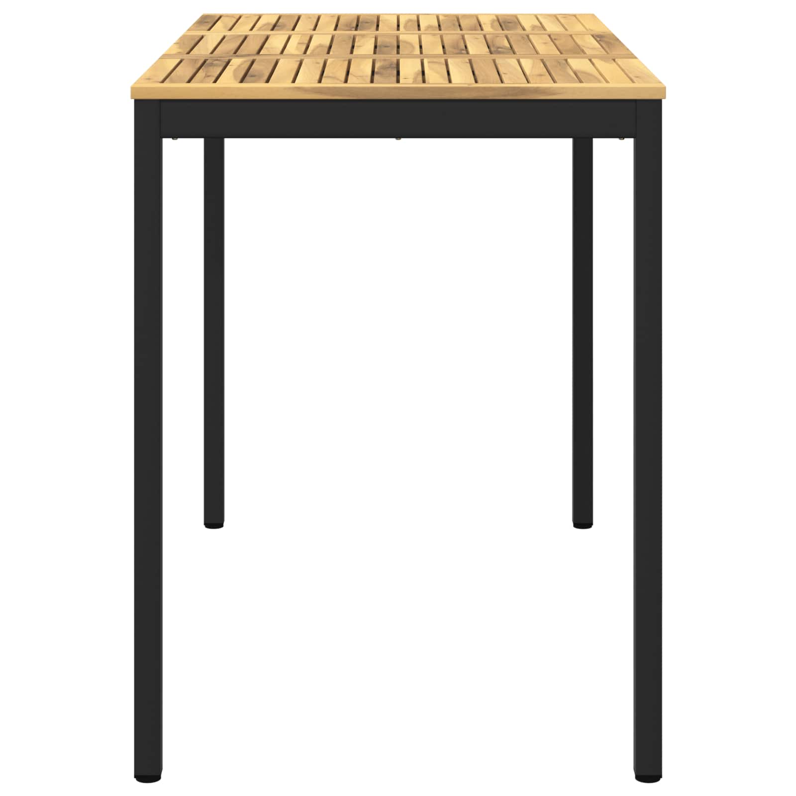 Sodo Baro Stalas Balta ir juoda 141 x 80,5 x 105 cm