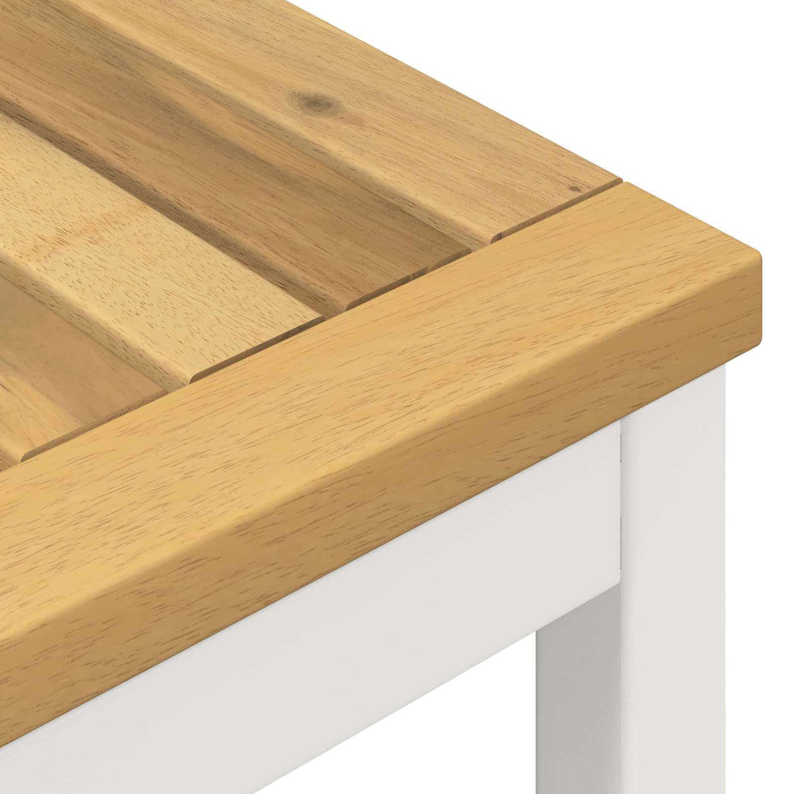 Sodo Baro Stalas Balta 141 x 80,5 x 105 cm