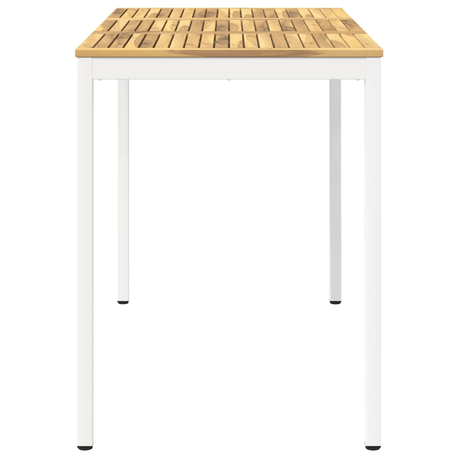 Sodo Baro Stalas Balta 141 x 80,5 x 105 cm