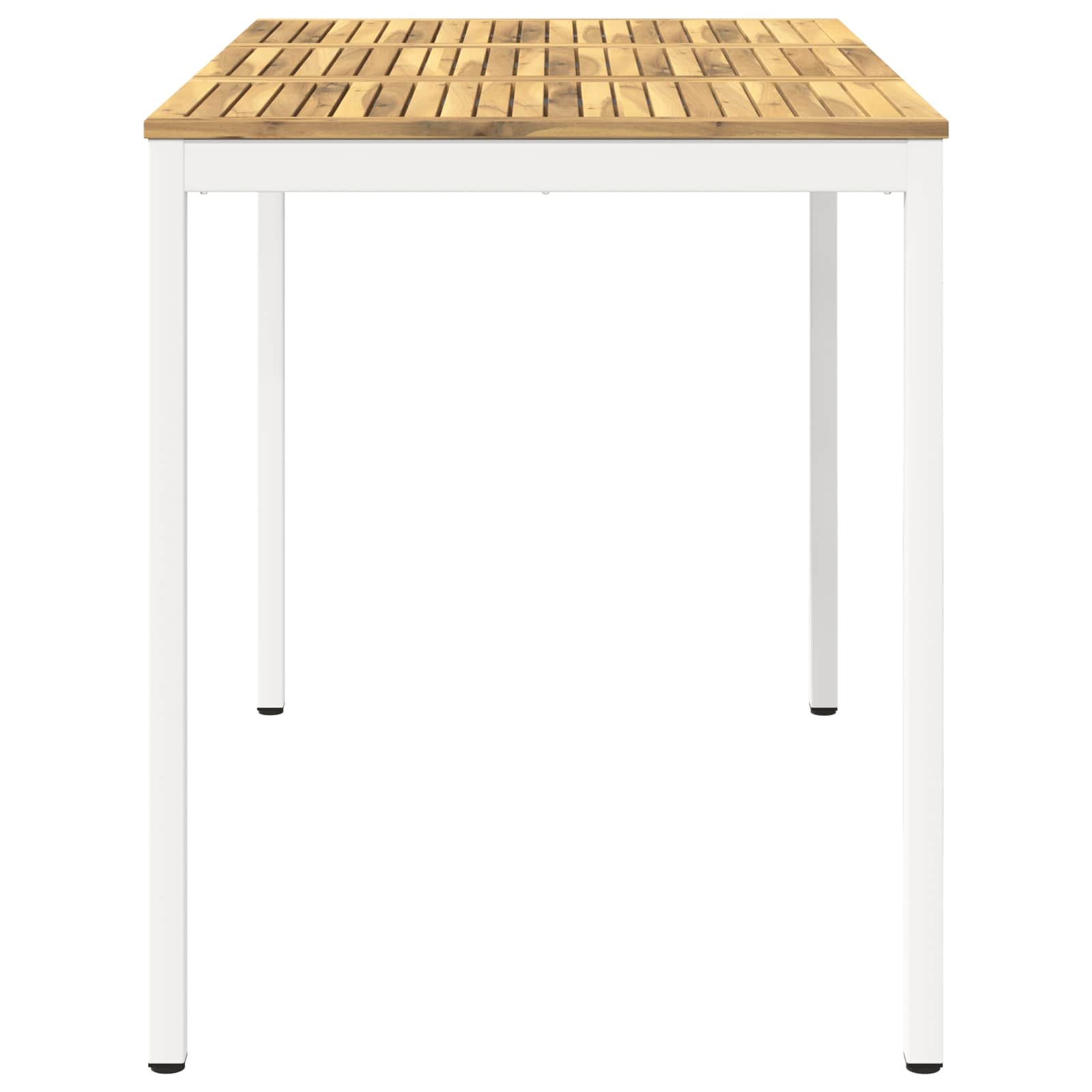 Sodo Baro Stalas Balta 147 x 88,5 x 105 cm