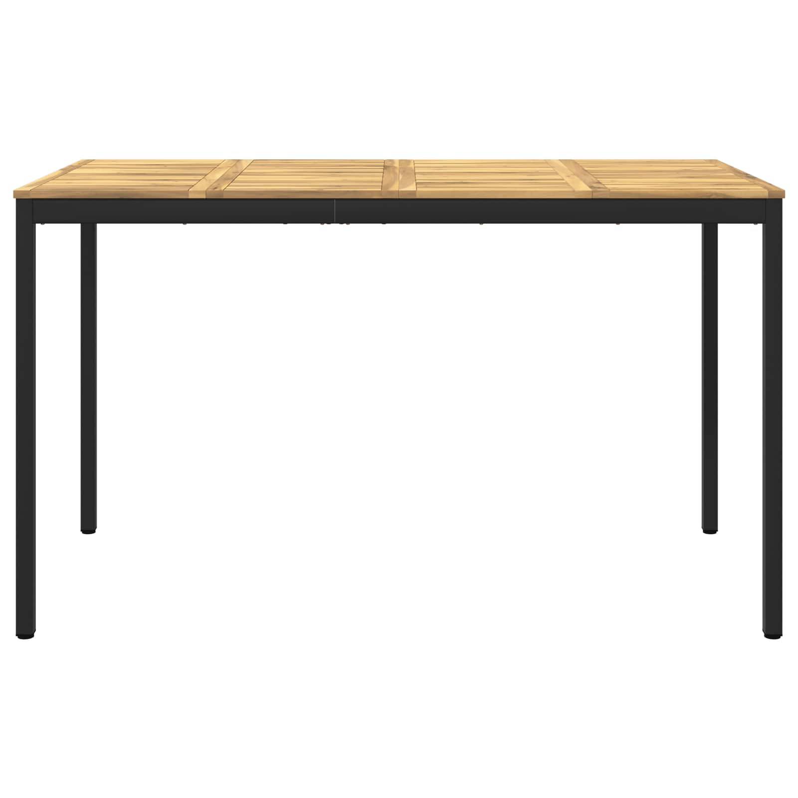 Sodo Baro Stalas Balta ir juoda 180 x 88,5 x 105 cm