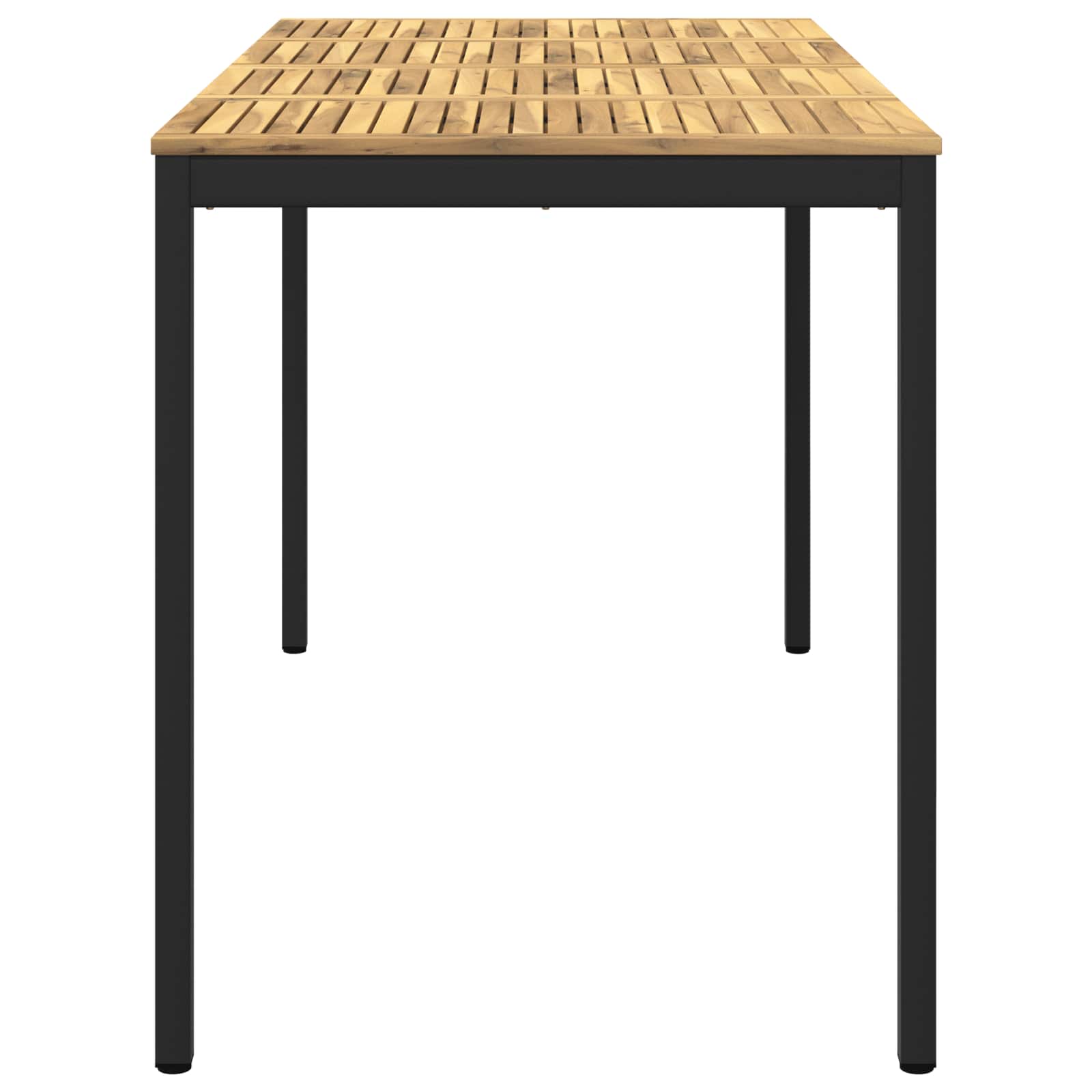 Sodo Baro Stalas Balta ir juoda 180 x 88,5 x 105 cm