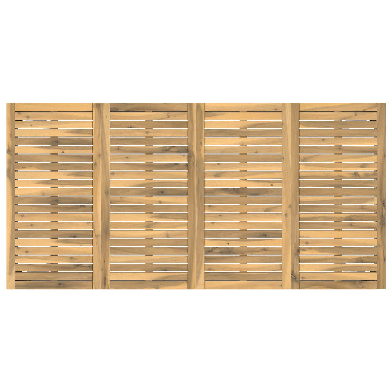 Sodo Baro Stalas Balta 180 x 88,5 x 105 cm