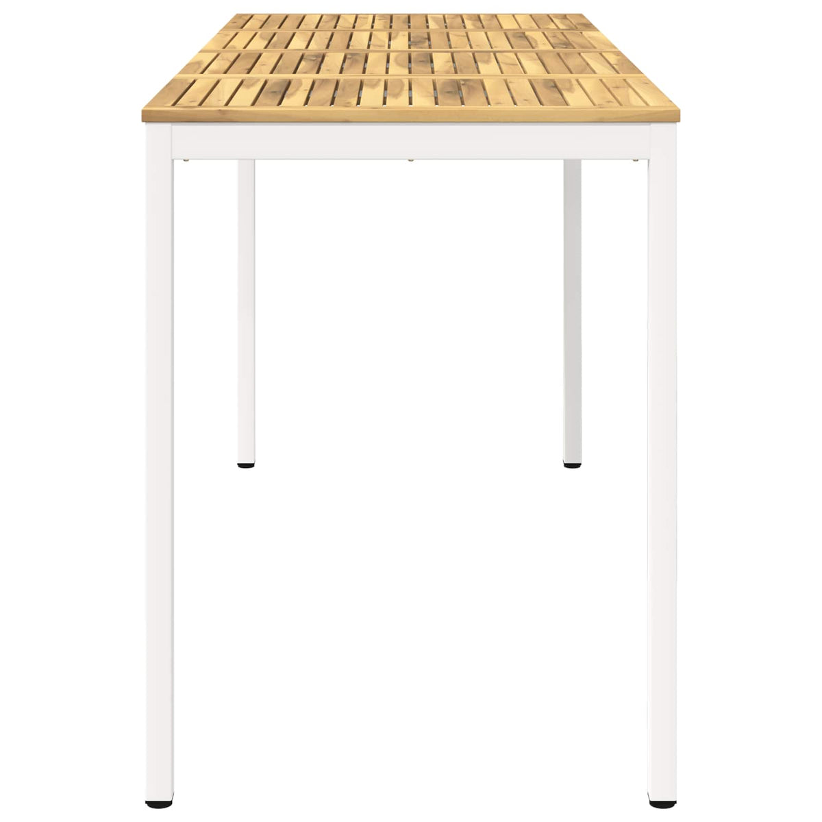 Sodo Baro Stalas Balta 196 x 80,5 x 105 cm