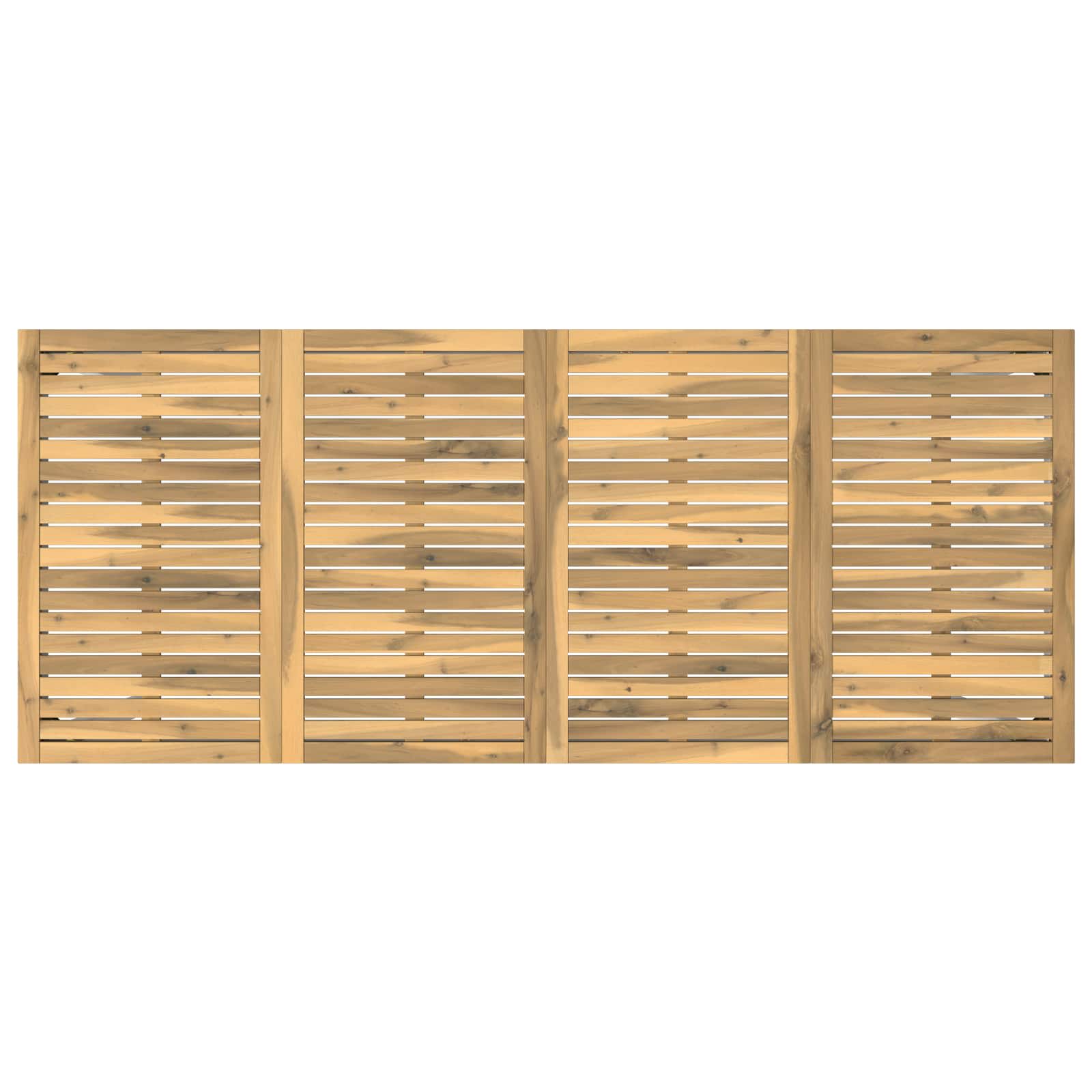 Sodo Baro Stalas Balta 196 x 80,5 x 105 cm