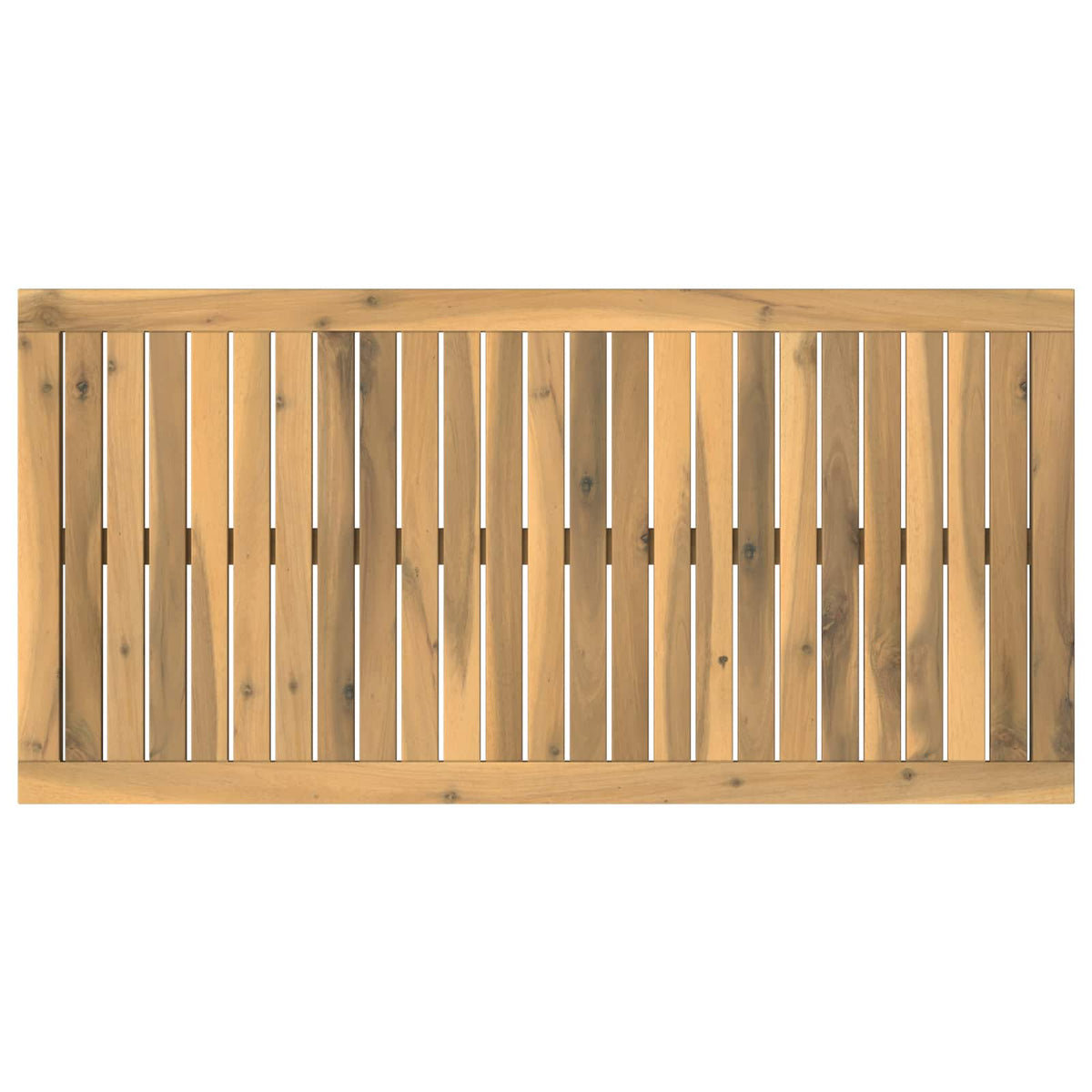 Stalo viršus 100,5 x 49 x 2 cm Stačiakampio Balta