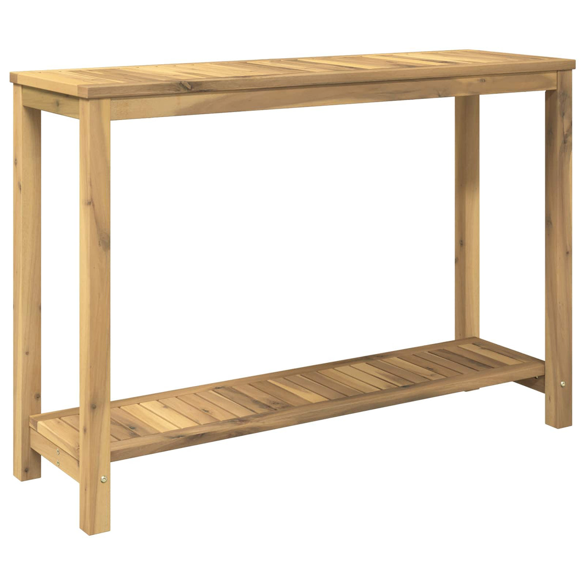 Sodo konsolinis stalas Balta apdaila 108,5 x 35 x 75 cm