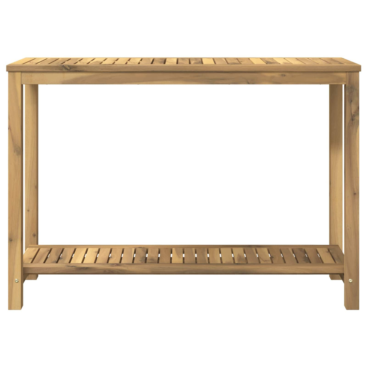 Sodo konsolinis stalas Balta apdaila 108,5 x 35 x 75 cm