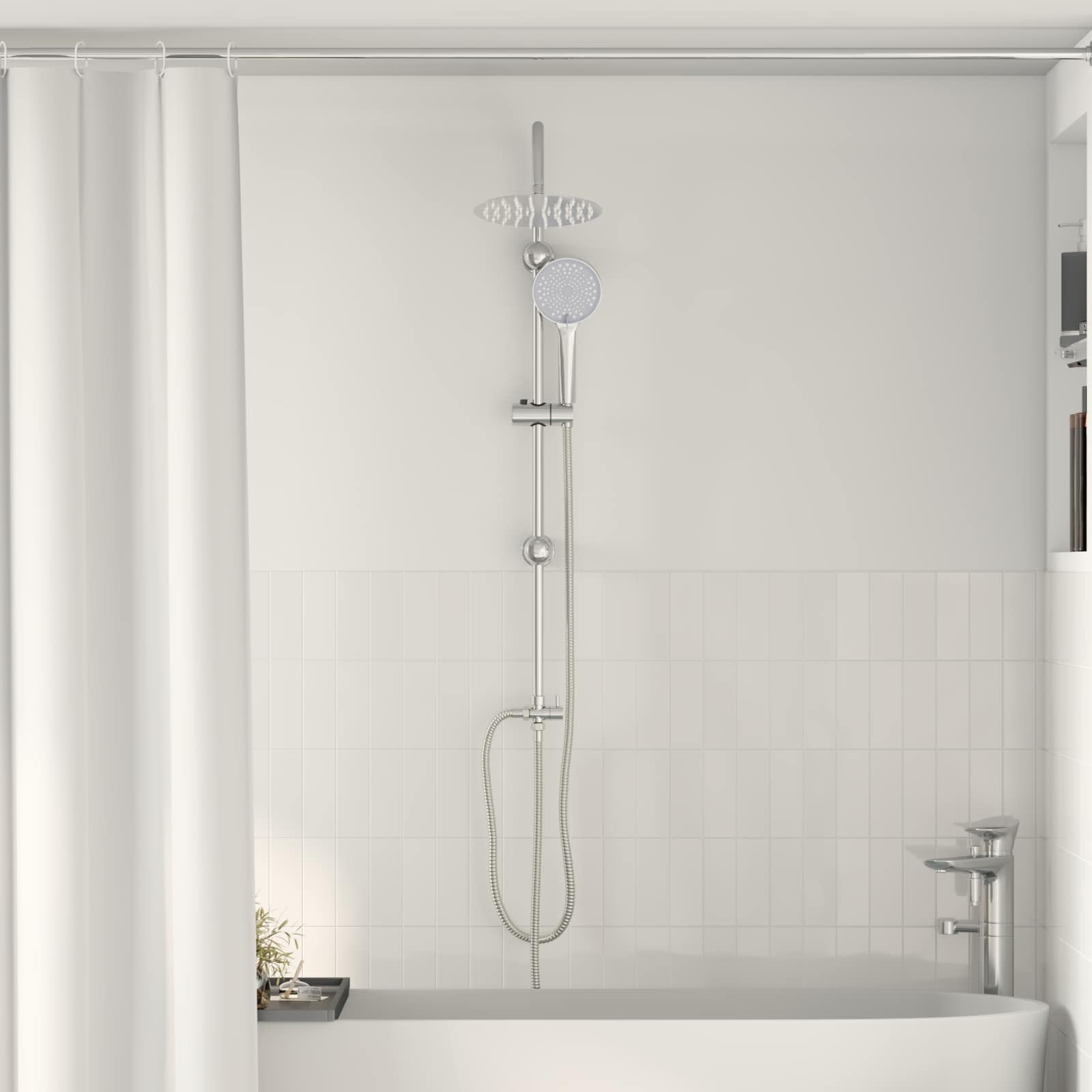 Dušo Sistema Sidabro 45 x 20 x 96 cm Bronza, Sus201 ir ABS