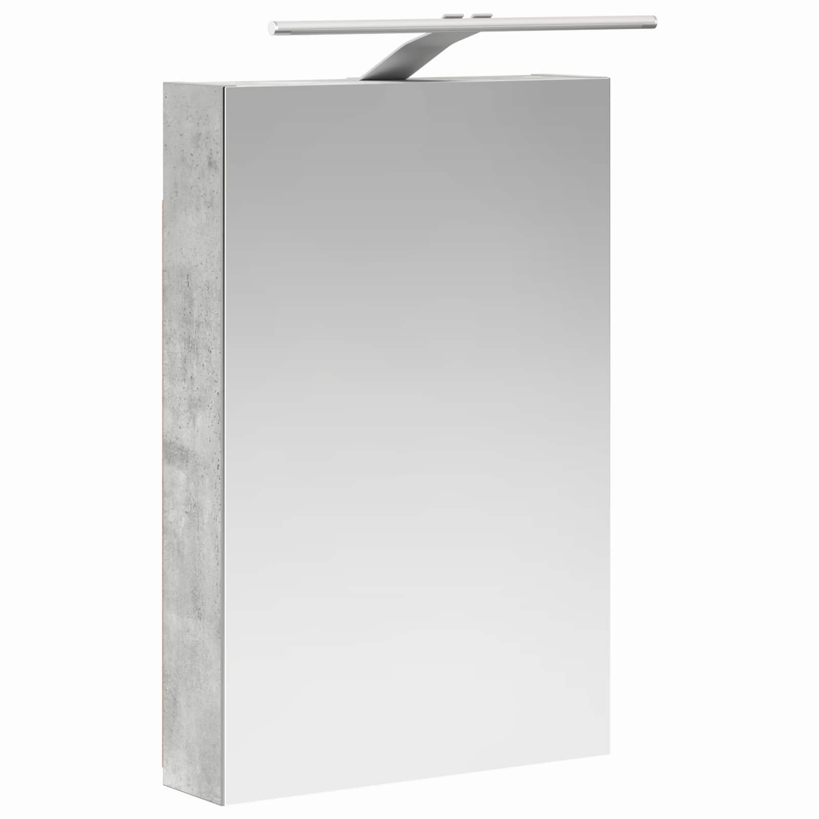 Vonios veidrodžio spinta Betono pilka 40 x 10,5 x 60,5 cm