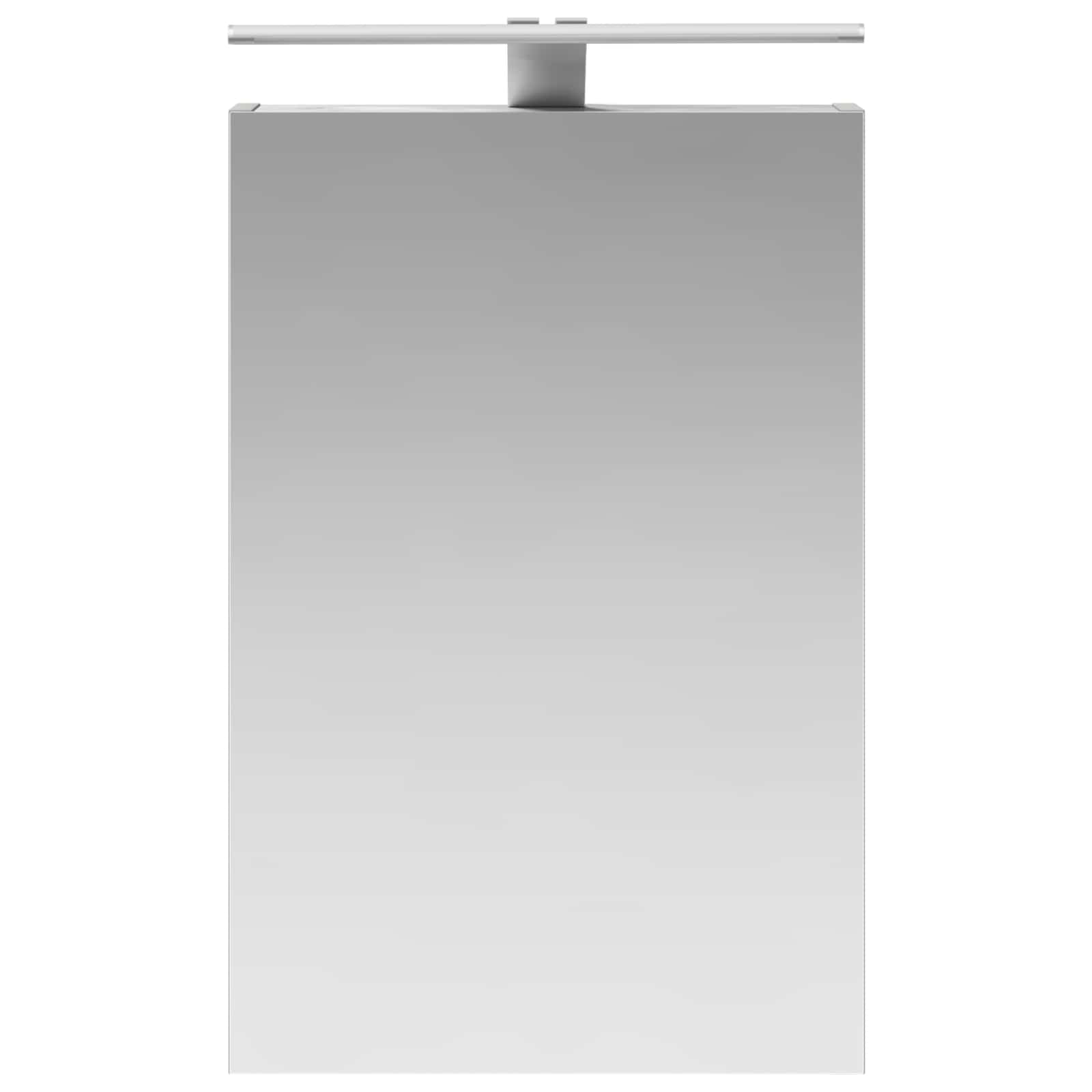 Vonios veidrodžio spinta Betono pilka 40 x 10,5 x 60,5 cm