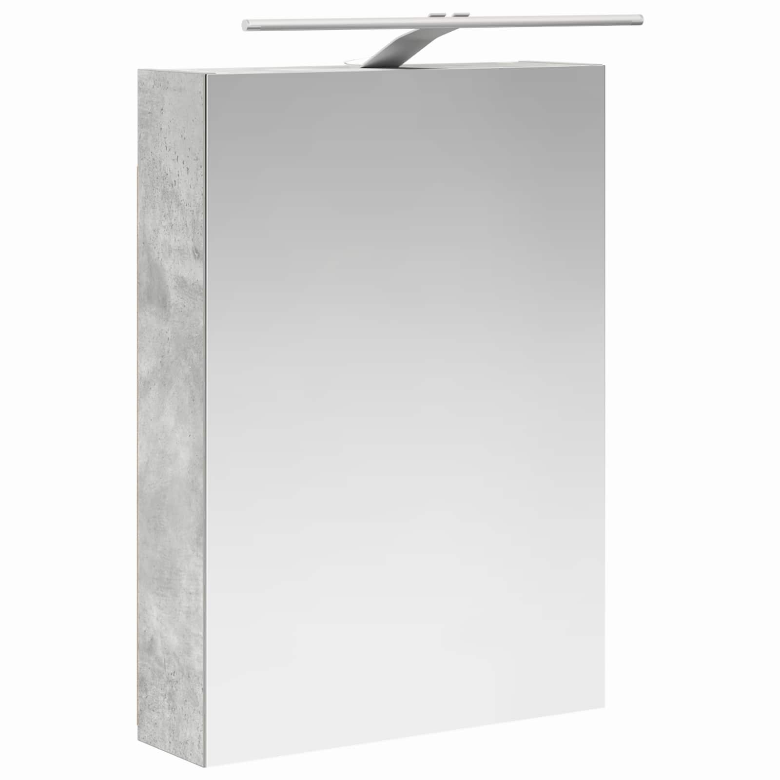Vonios veidrodžio spinta Betono pilka 50 x 14,5 x 70 cm