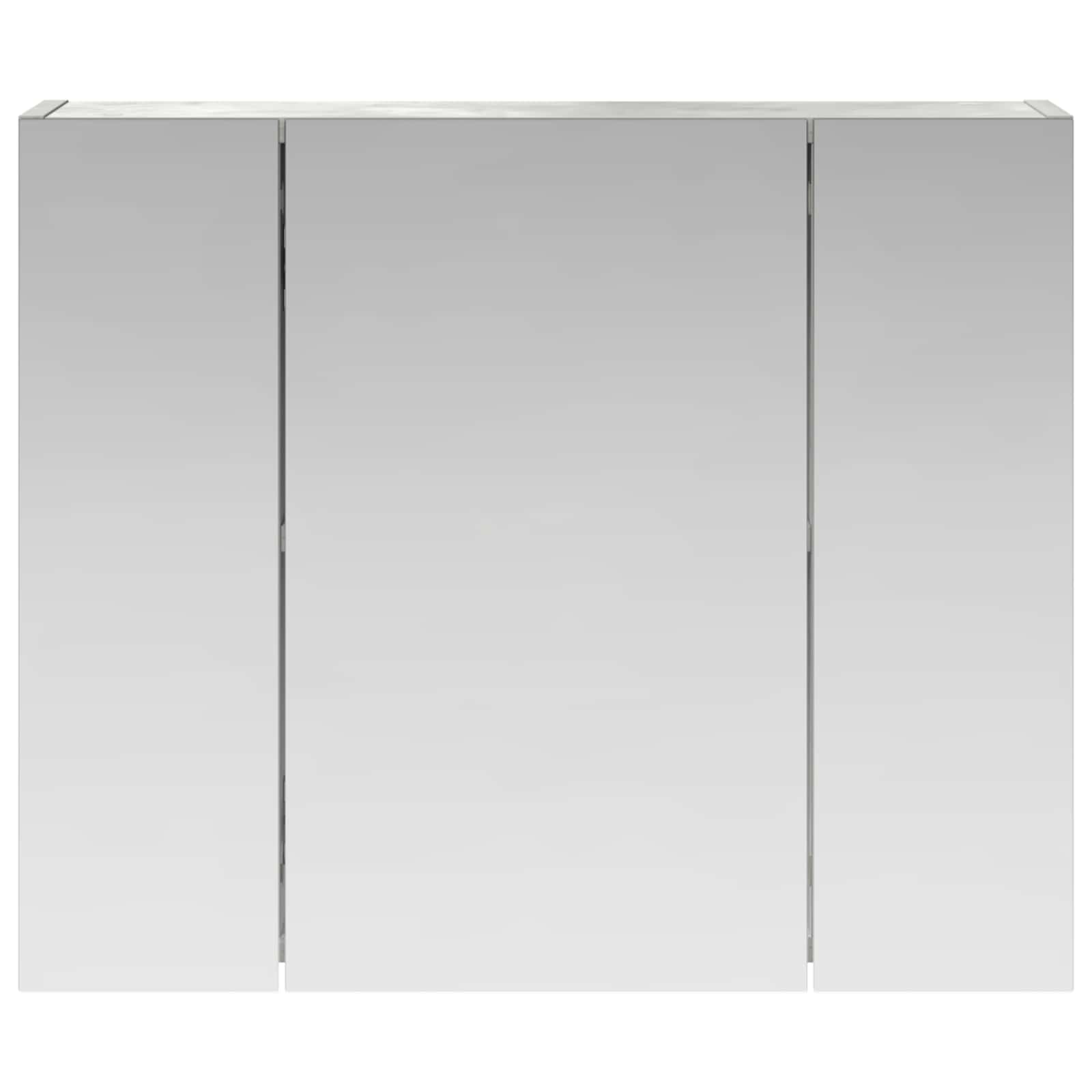 Vannas istabas spoguļskapītis Betona pelēks 60 x 14,5 x 50 cm