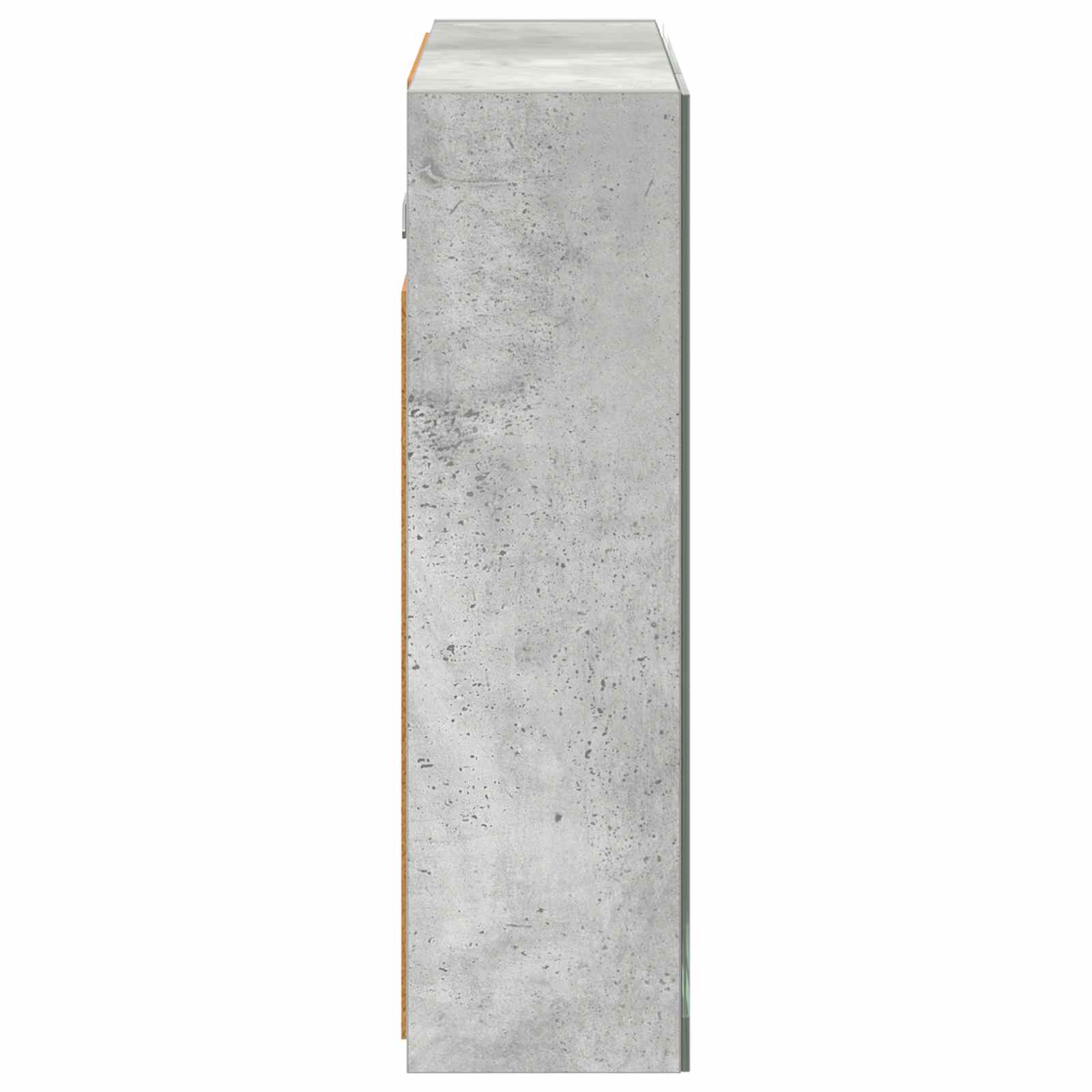 Vannas istabas spoguļskapītis Betona pelēks 60 x 14,5 x 50 cm