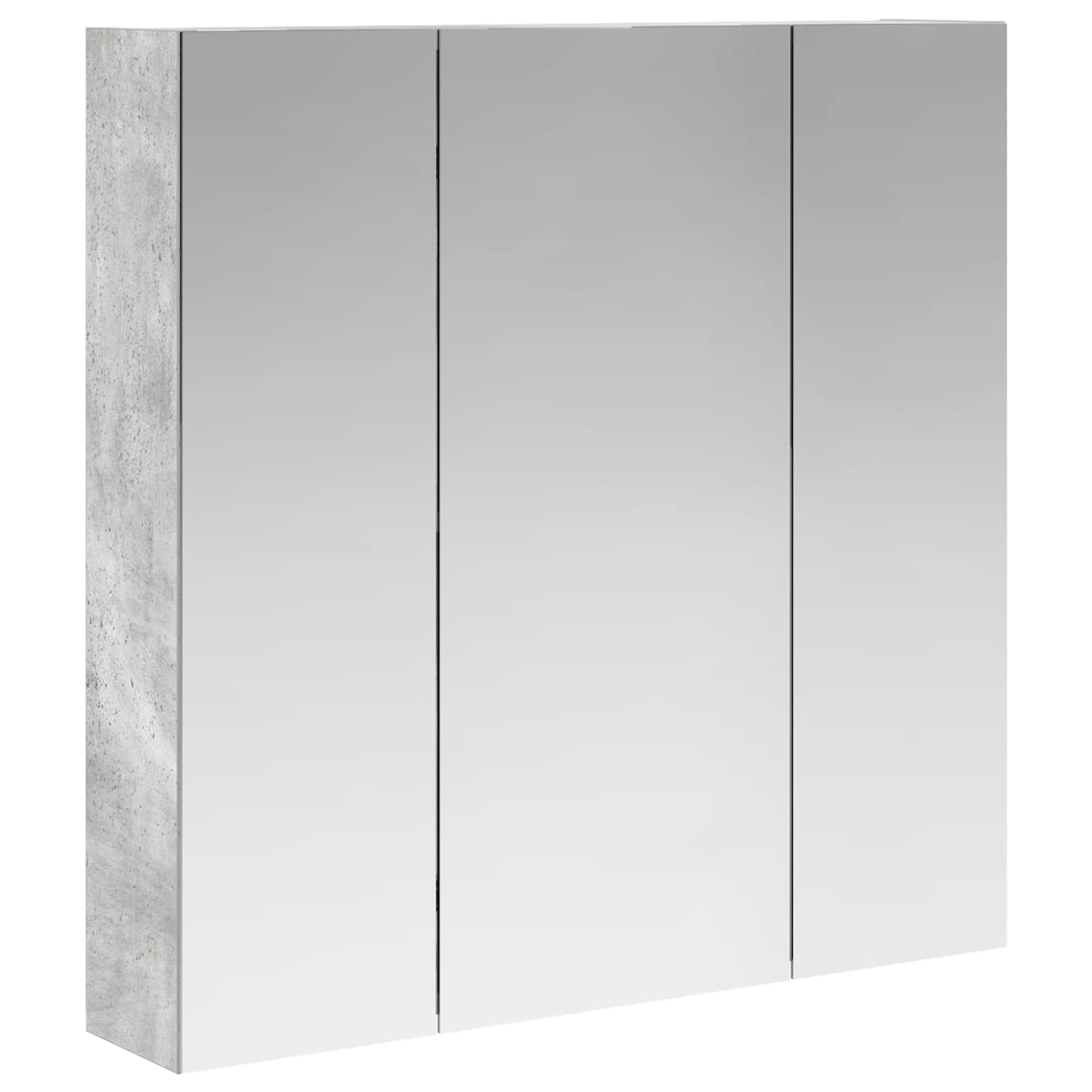 Vonios veidrodžio spinta Betono pilka 70 x 14,5 x 70 cm