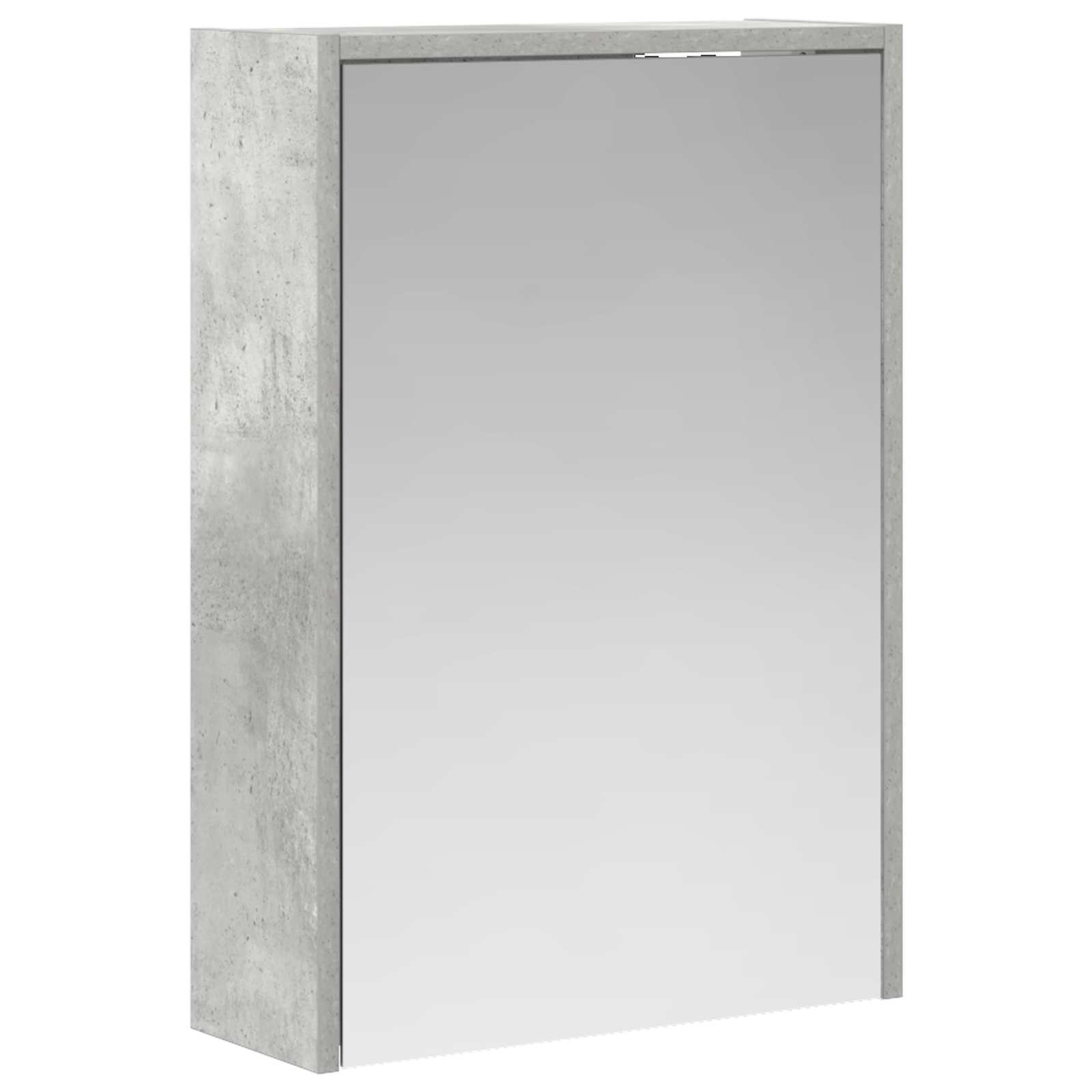 Vonios veidrodžio spinta Betono pilka 43 x 16 x 62.5 cm