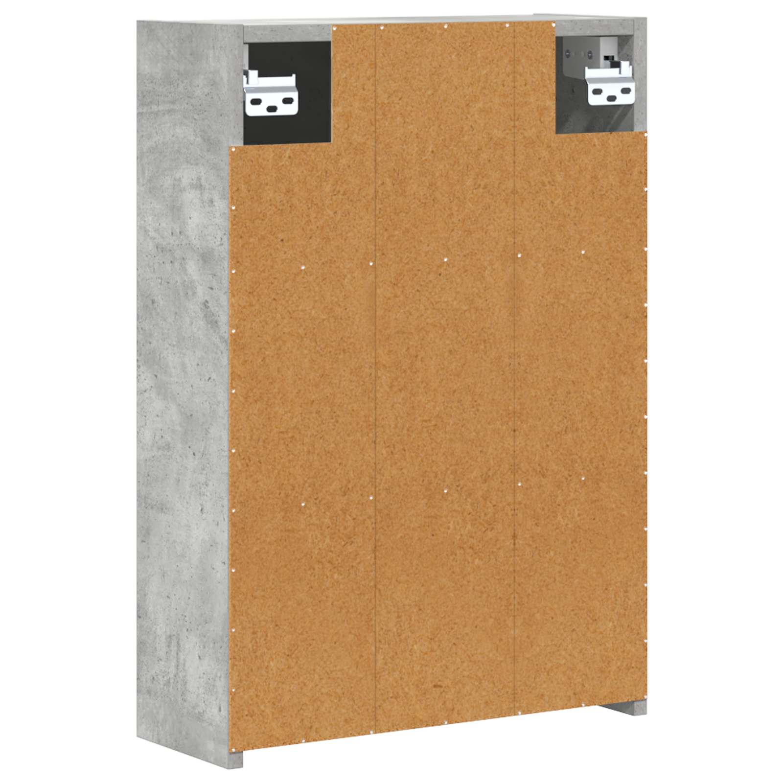 Vonios veidrodžio spinta Betono pilka 43 x 16 x 62.5 cm