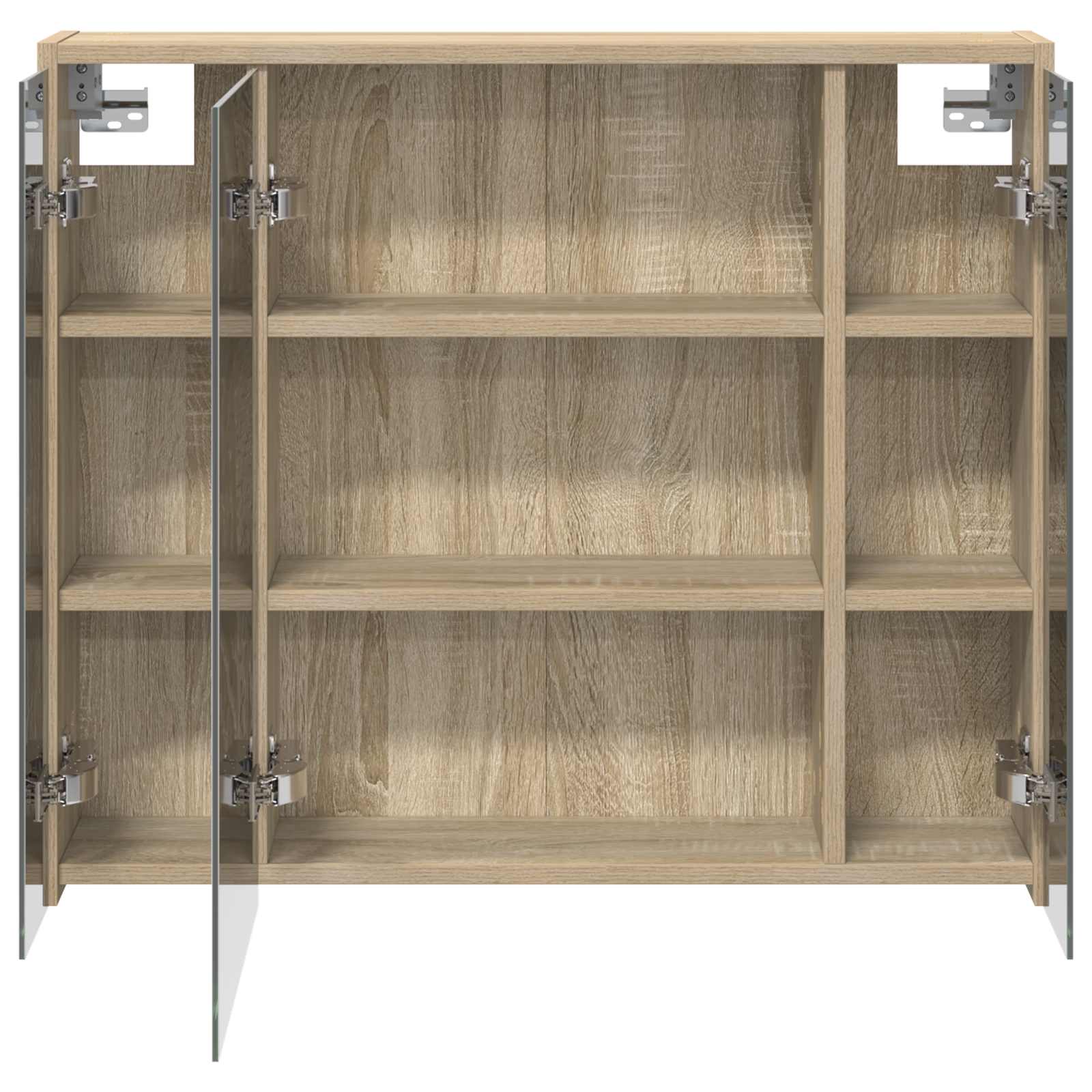 Vannas spoguļskapītis ozols Sonoma 73,5 x 16 x 62,5 cm