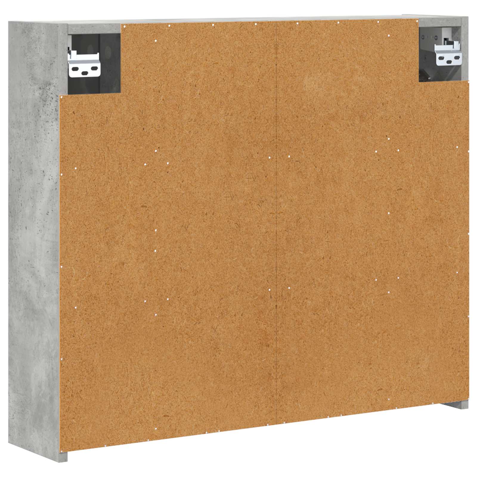Vannas istabas spoguļskapis Betona pelēks 73,5 x 16 x 62,5 cm