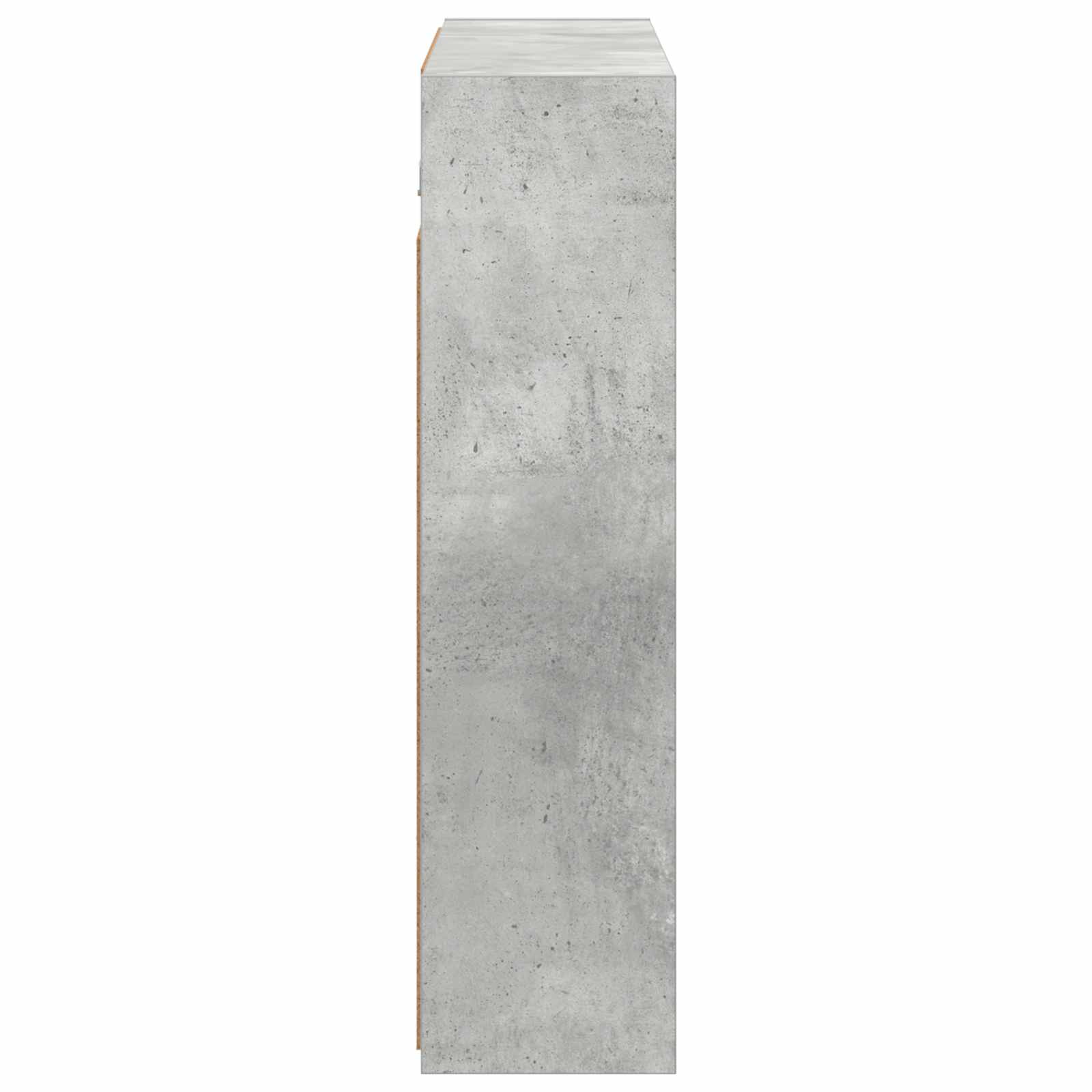 Vannas istabas spoguļskapis Betona pelēks 73,5 x 16 x 62,5 cm