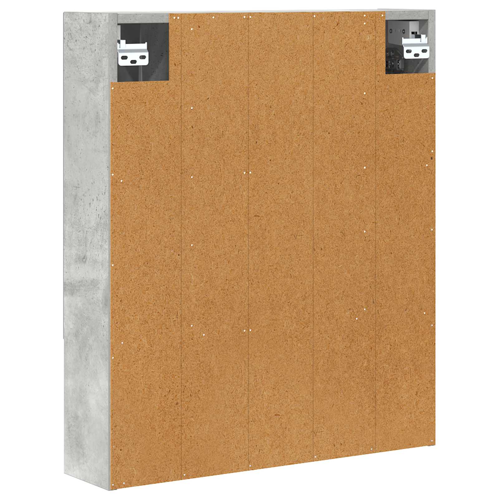 Vonios veidrodžio spinta Betono pilka 60 x 14.5 x 70 cm