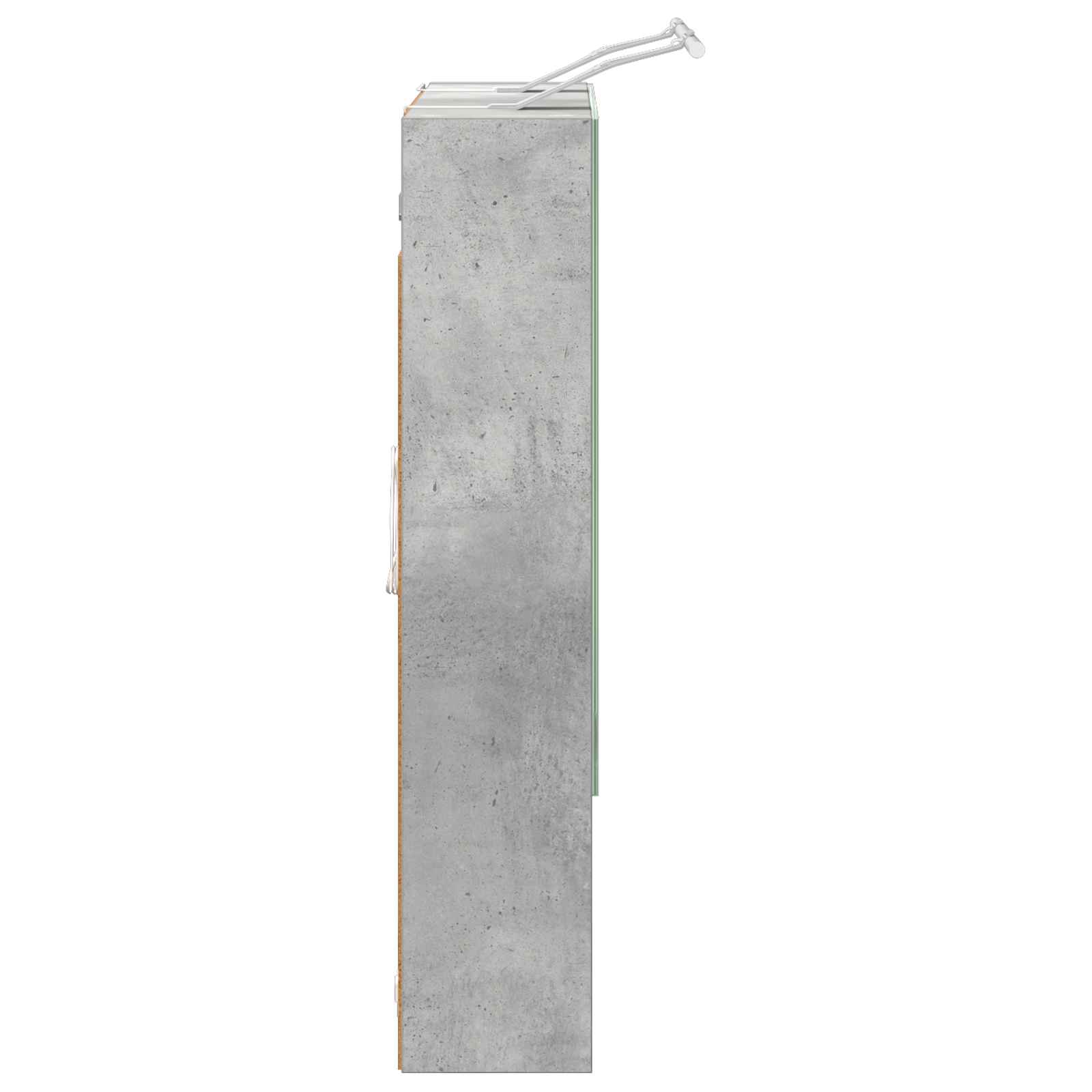 Vonios veidrodžio spinta Betono pilka 60 x 14.5 x 70 cm