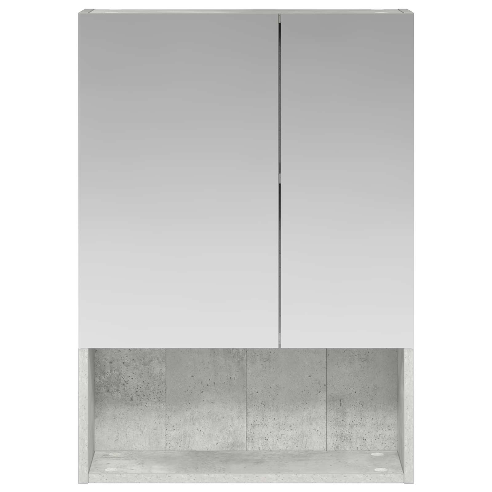 Vonios veidrodžio spinta Betono pilka 50 x 14,5 x 70 cm