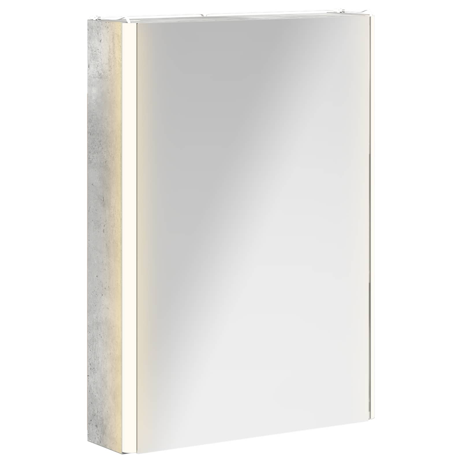 Vonios veidrodžio spinta Betono pilka 43 x 11,5 x 60,5 cm