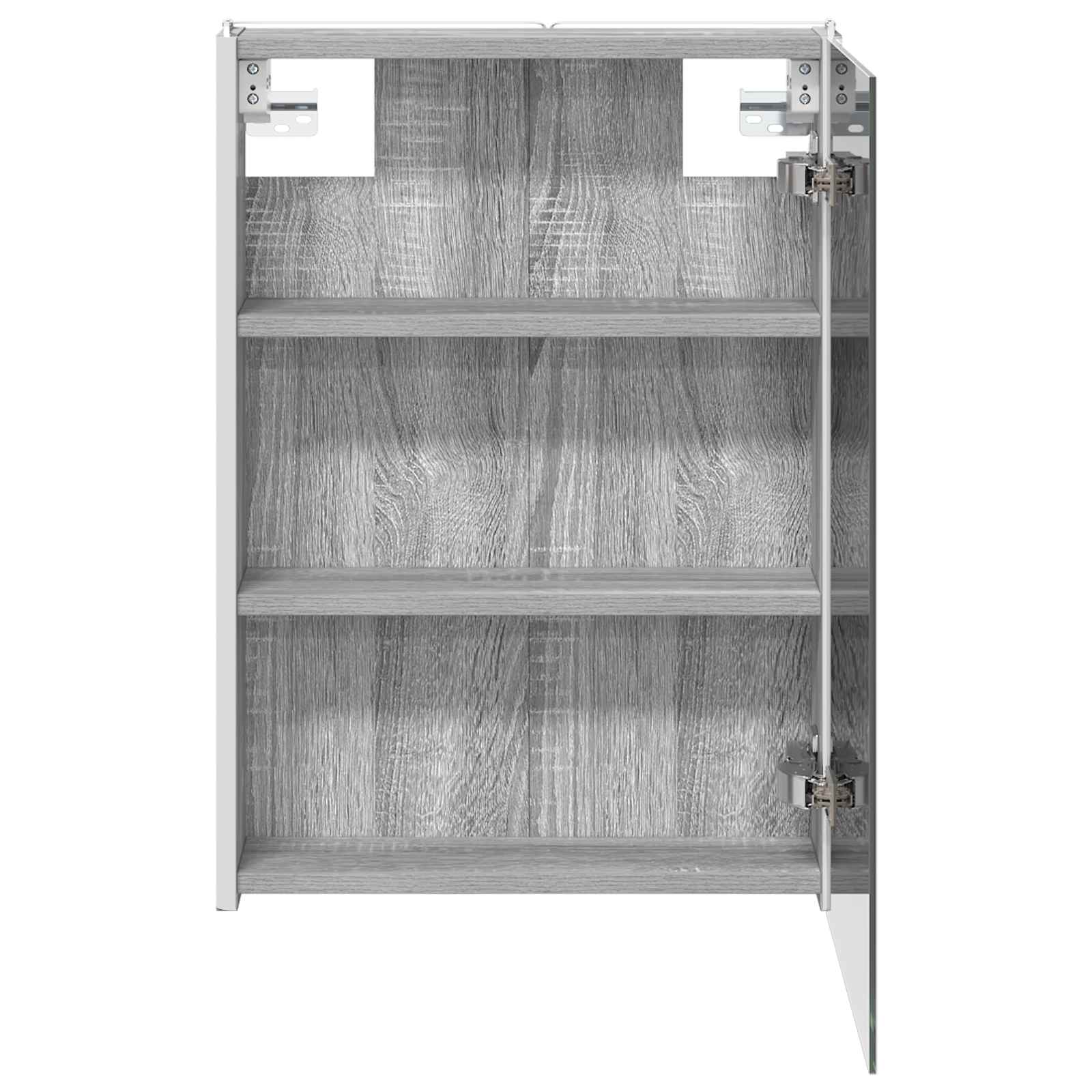 Vannas istabas spoguļskapītis Pelēks Sonoma 43 x 11,5 x 60,5 cm
