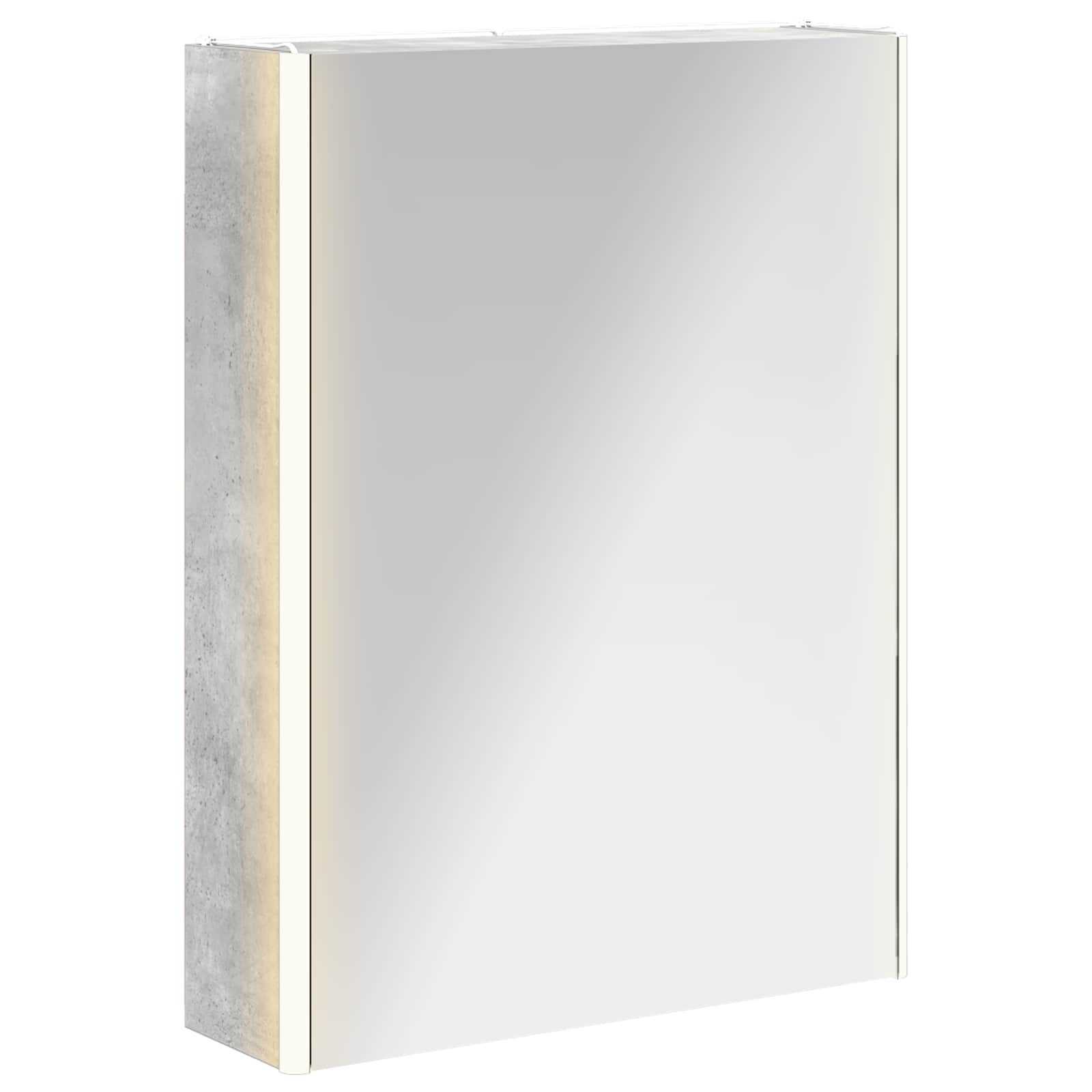 Vonios veidrodžio spinta Betono pilka 53,5 x 15,5 x 70 cm