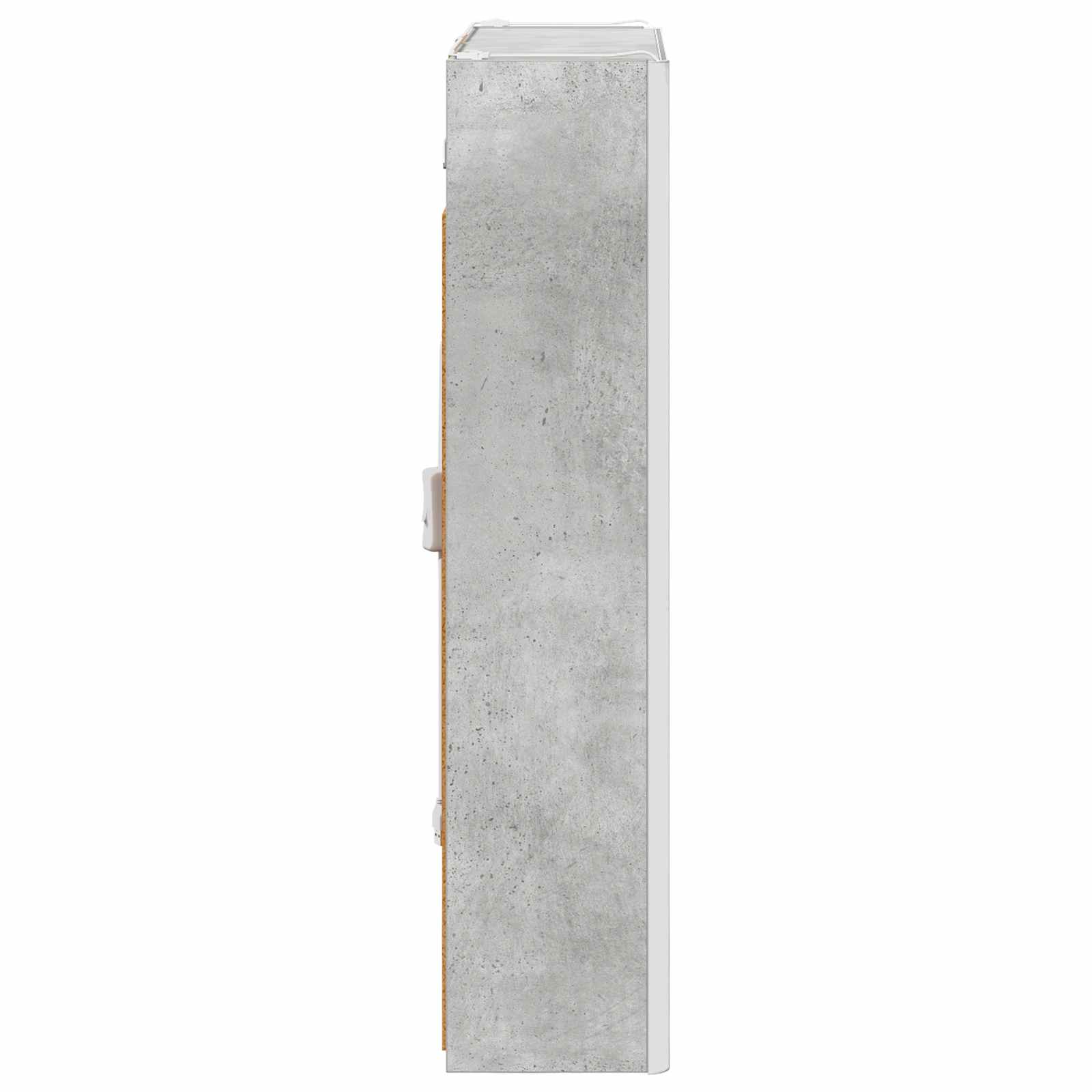 Vonios veidrodžio spinta Betono pilka 53,5 x 15,5 x 70 cm
