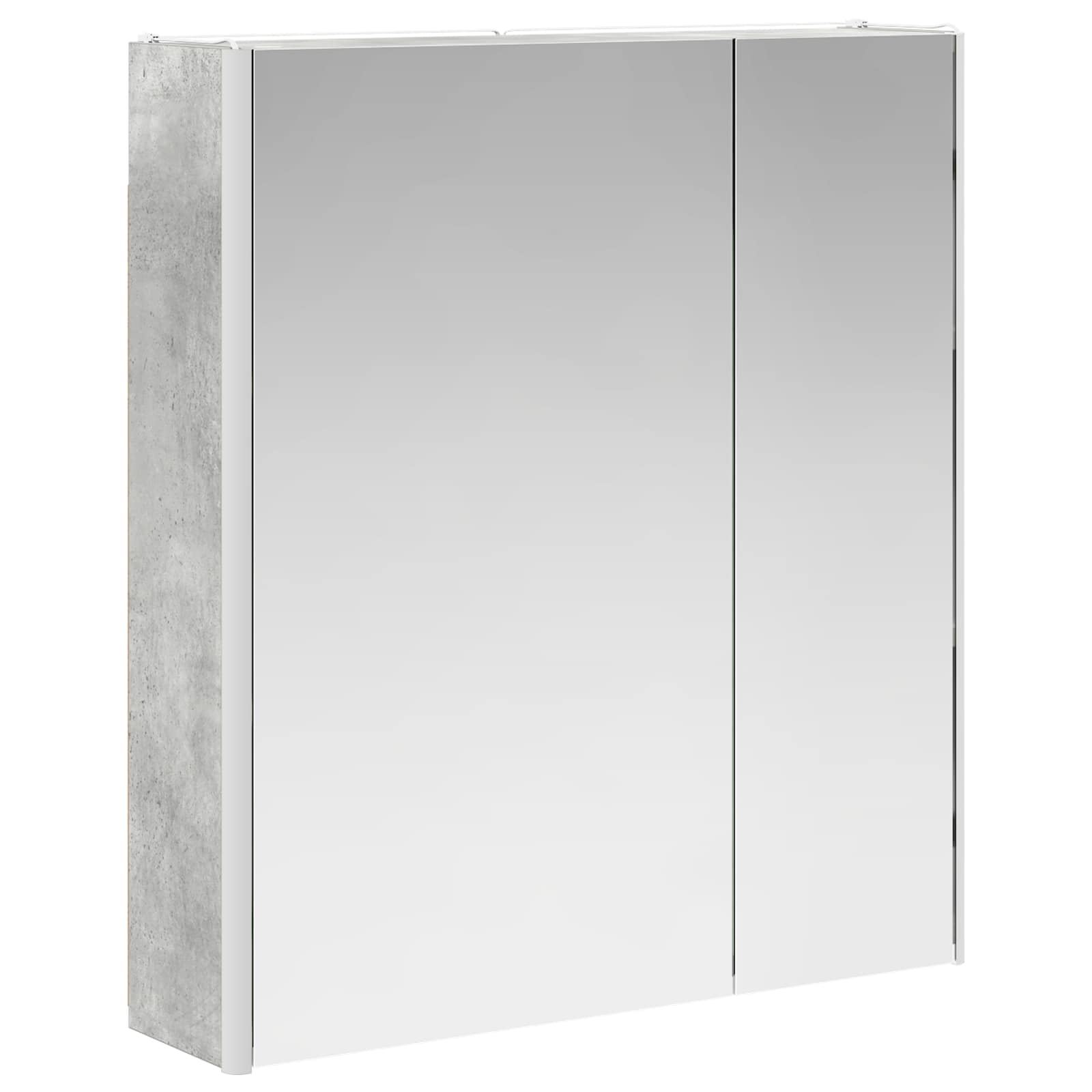 Vonios veidrodžio spinta Betono pilka 63,5 x 15,5 x 70 cm