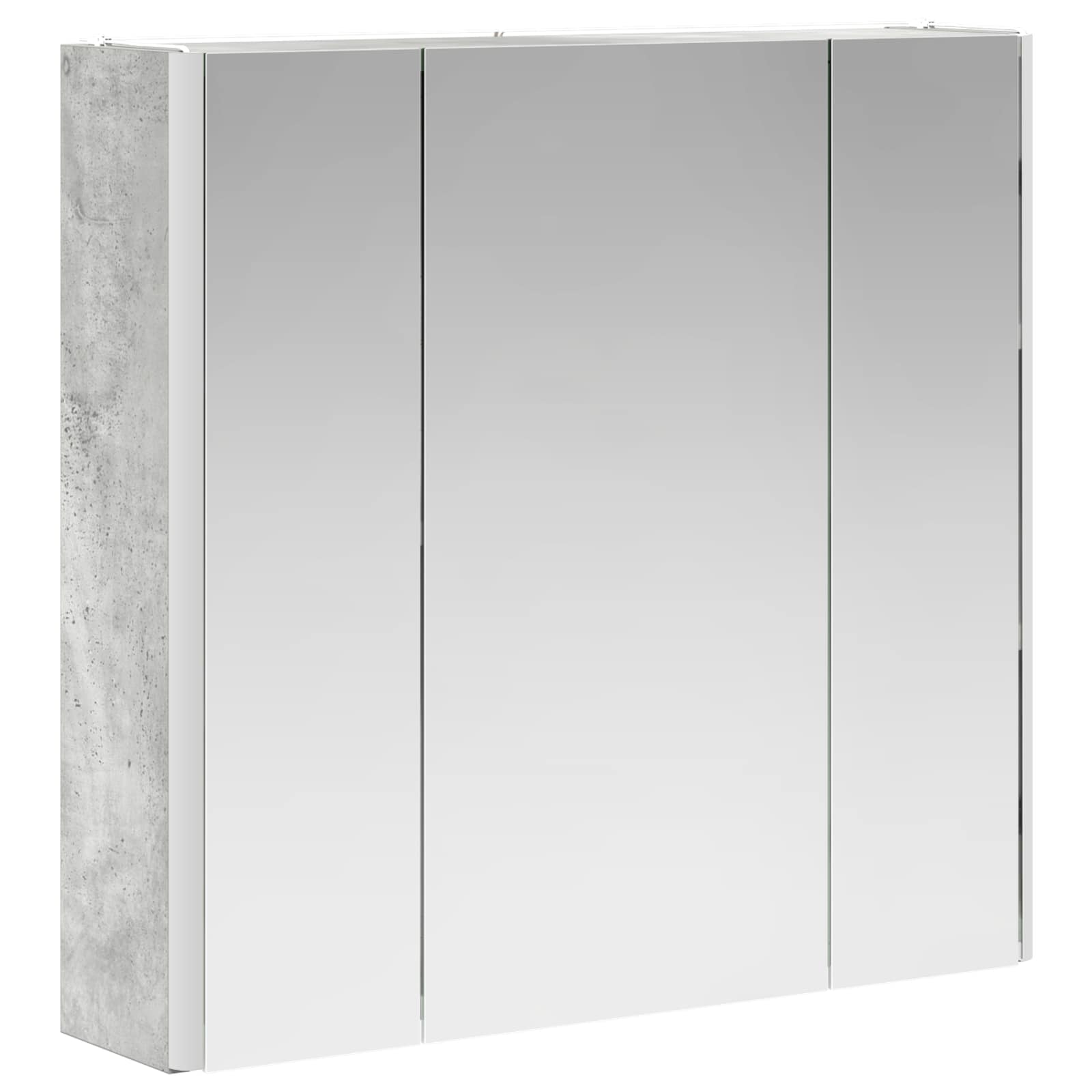 Vonios veidrodžio spinta Betono pilka 63,5 x 15,5 x 60,5 cm