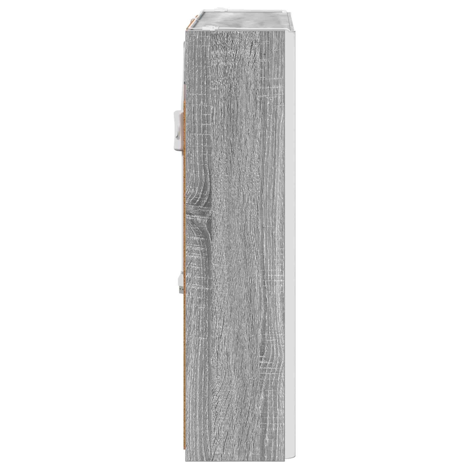 Vonios veidrodžio spinta Pilkas Sonoma 63,5 x 15,5 x 60,5 cm
